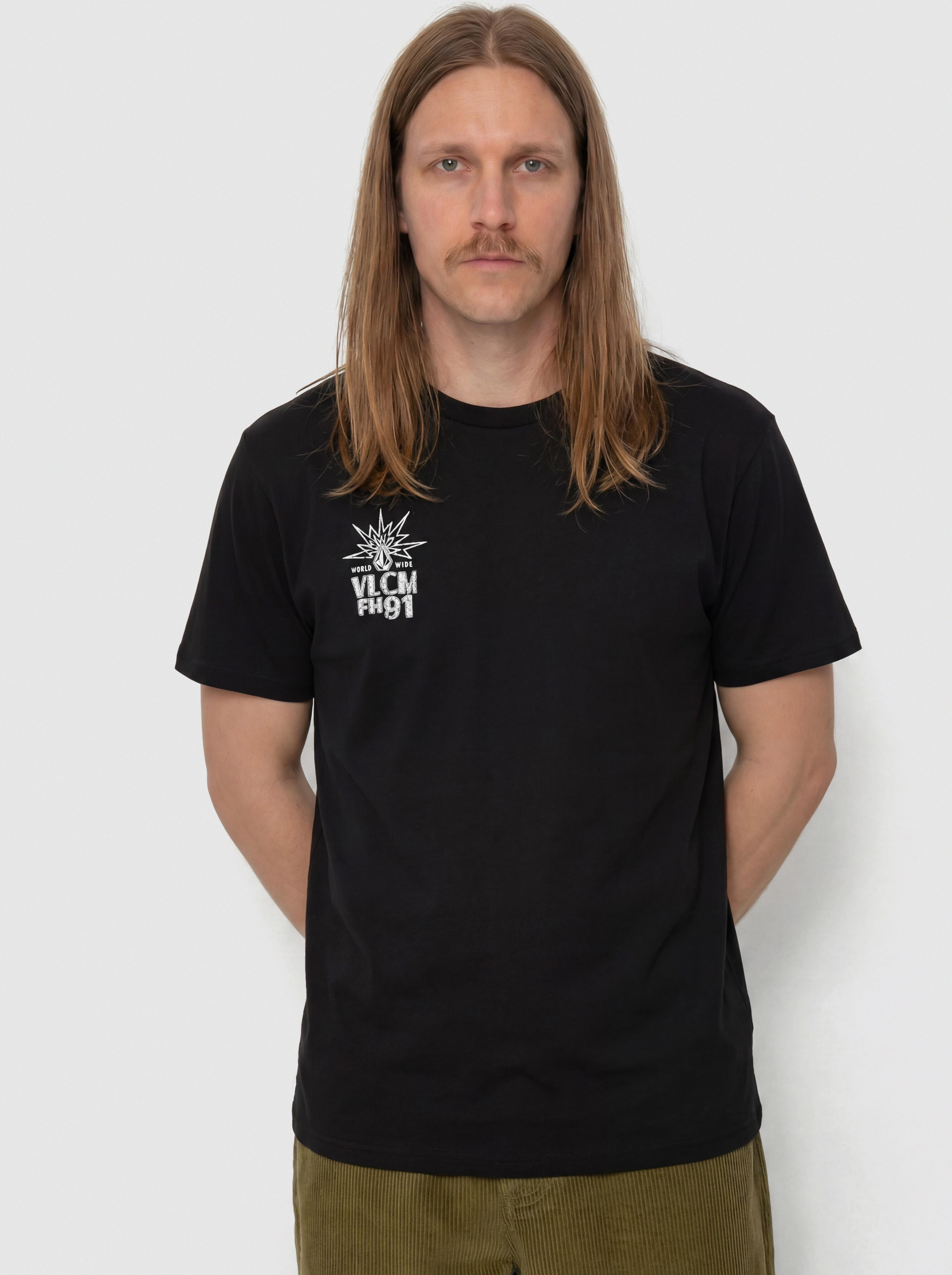 Volcom T-Shirt Tune In (antique black)