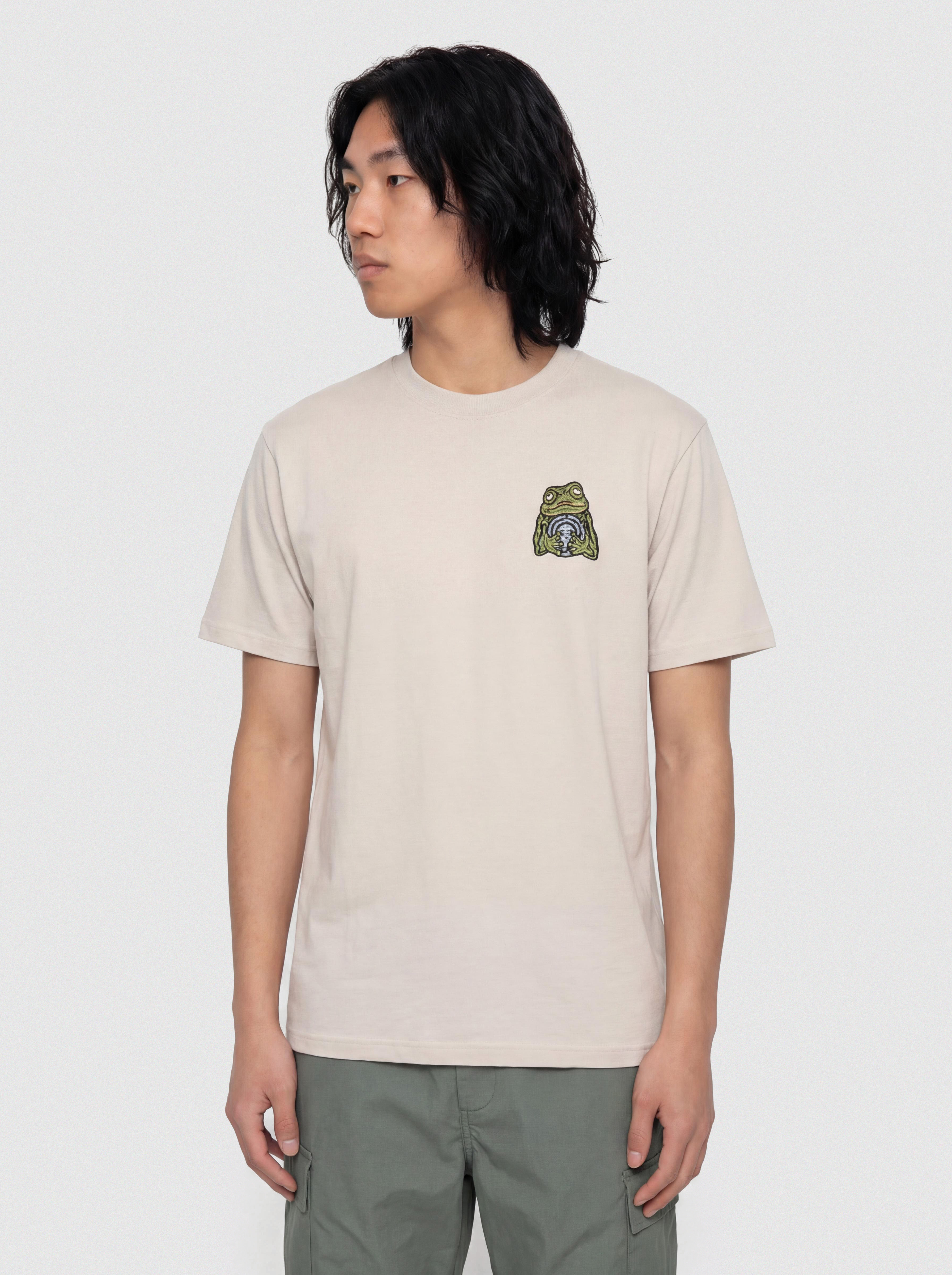 Element Timber The Frog T-Shirt (oat milk)