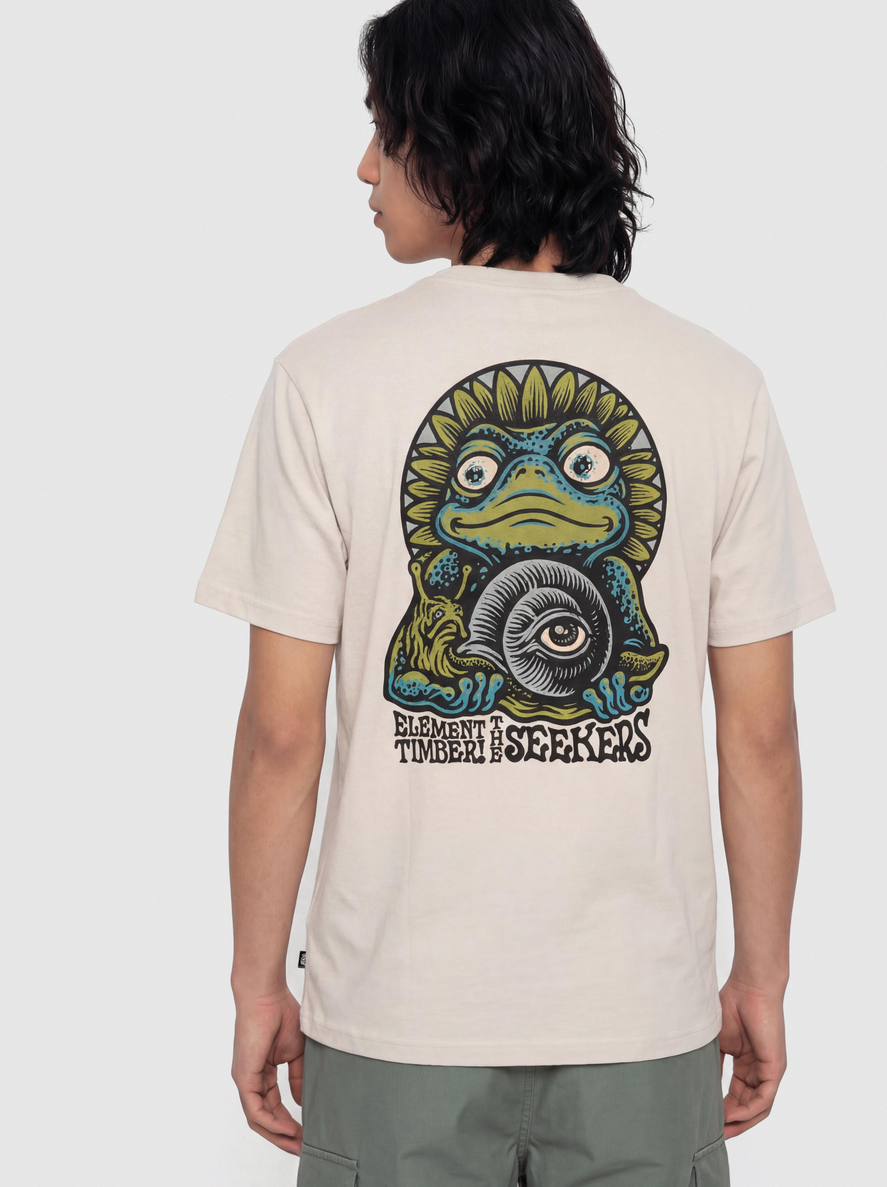 Element Timber The Frog T-Shirt (oat milk)