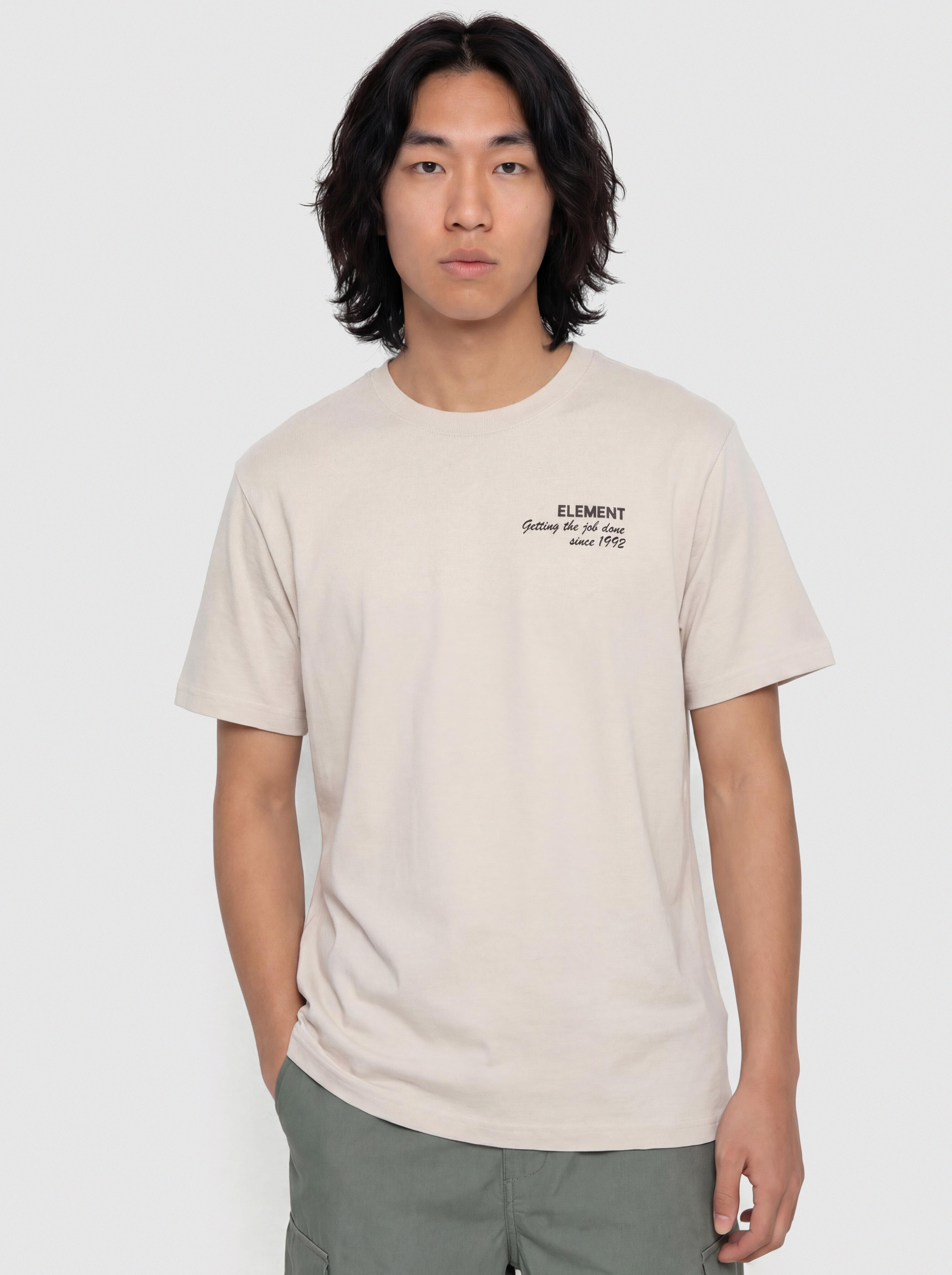 Element Job Done T-Shirt (oat milk)