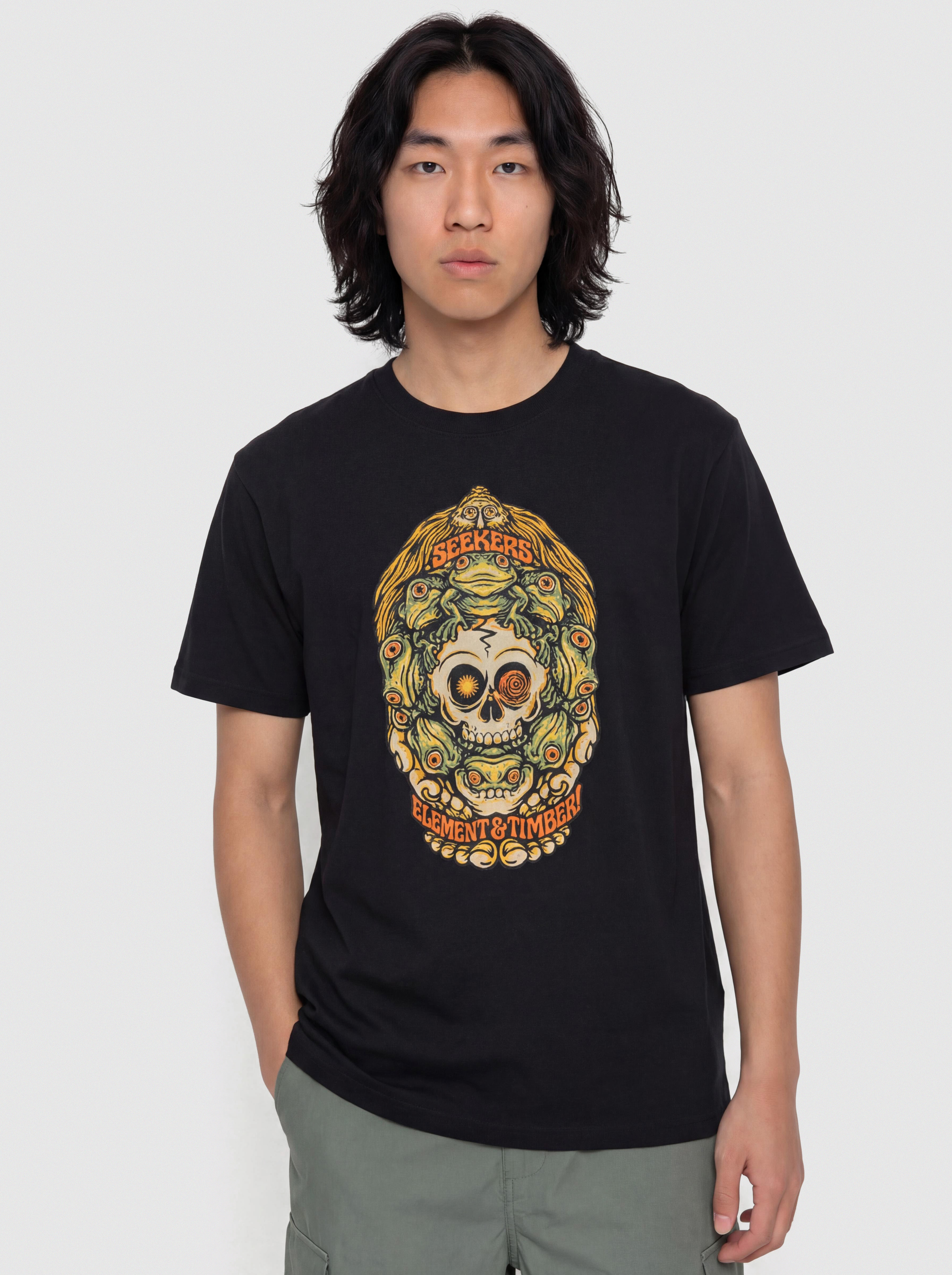 Element Timber Orbit T-Shirt (off black)