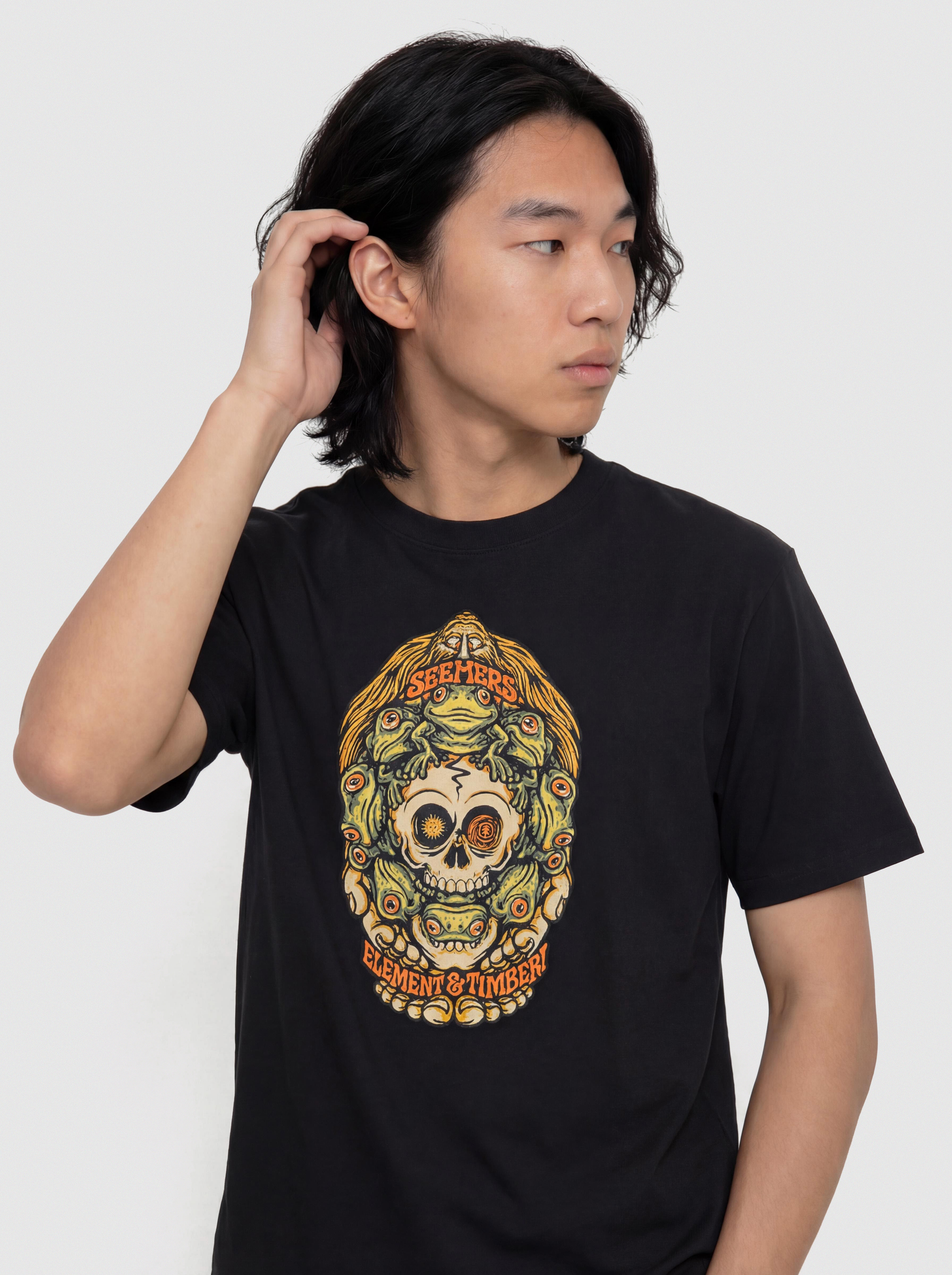 Element Timber Orbit T-Shirt (off black)