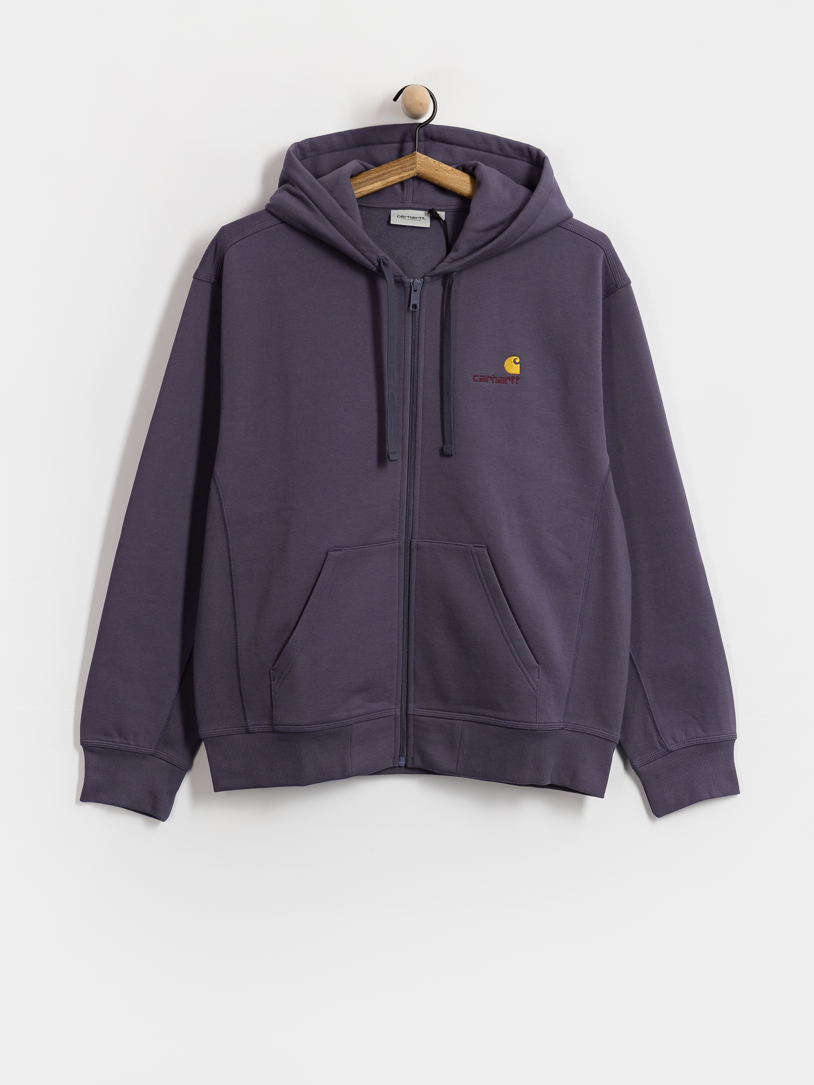 Carhartt WIP Hoodie American Script ZHD (shady purple)