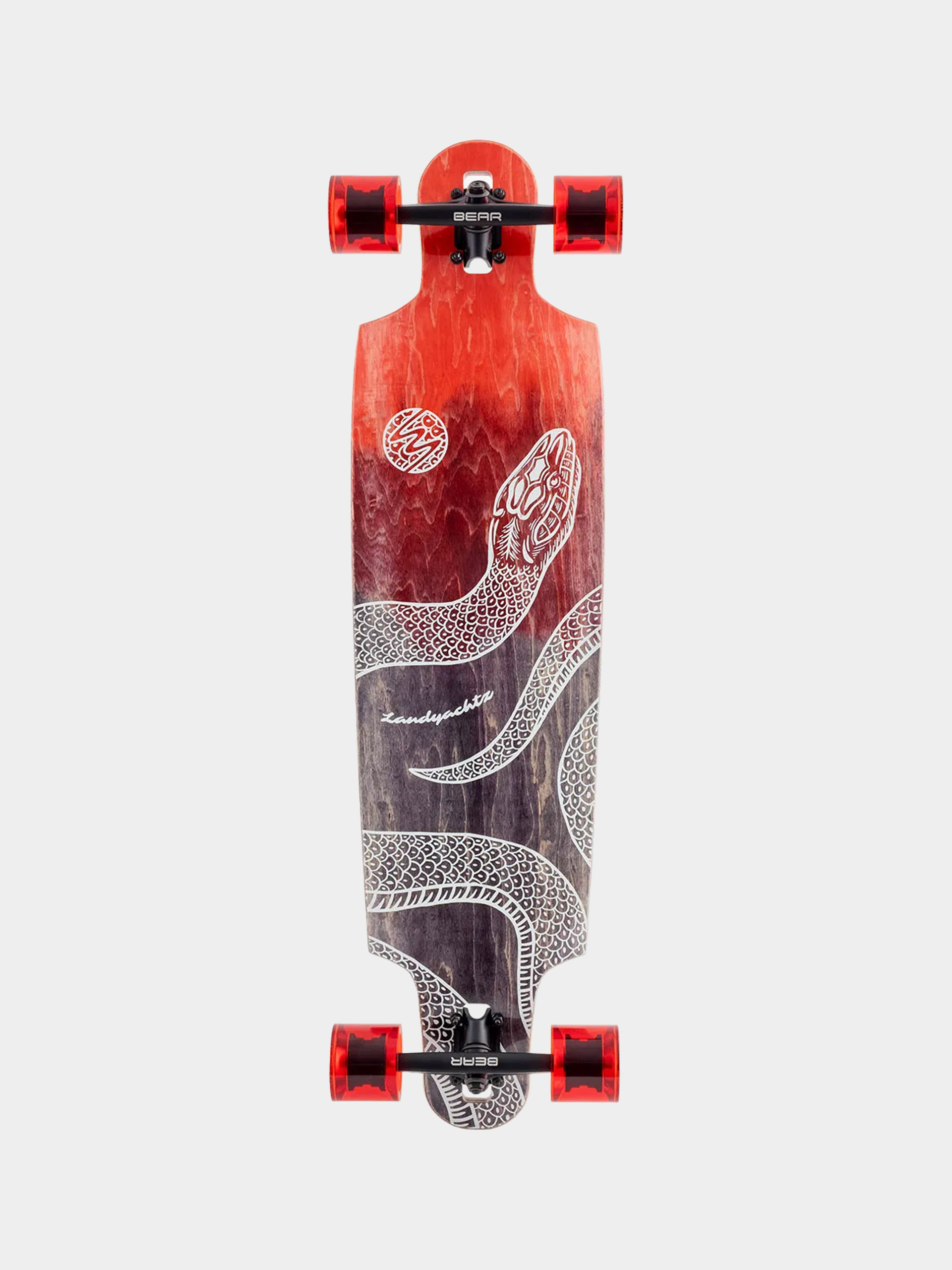 Landyachtz Longboard Evo 40 - red, black (bear)