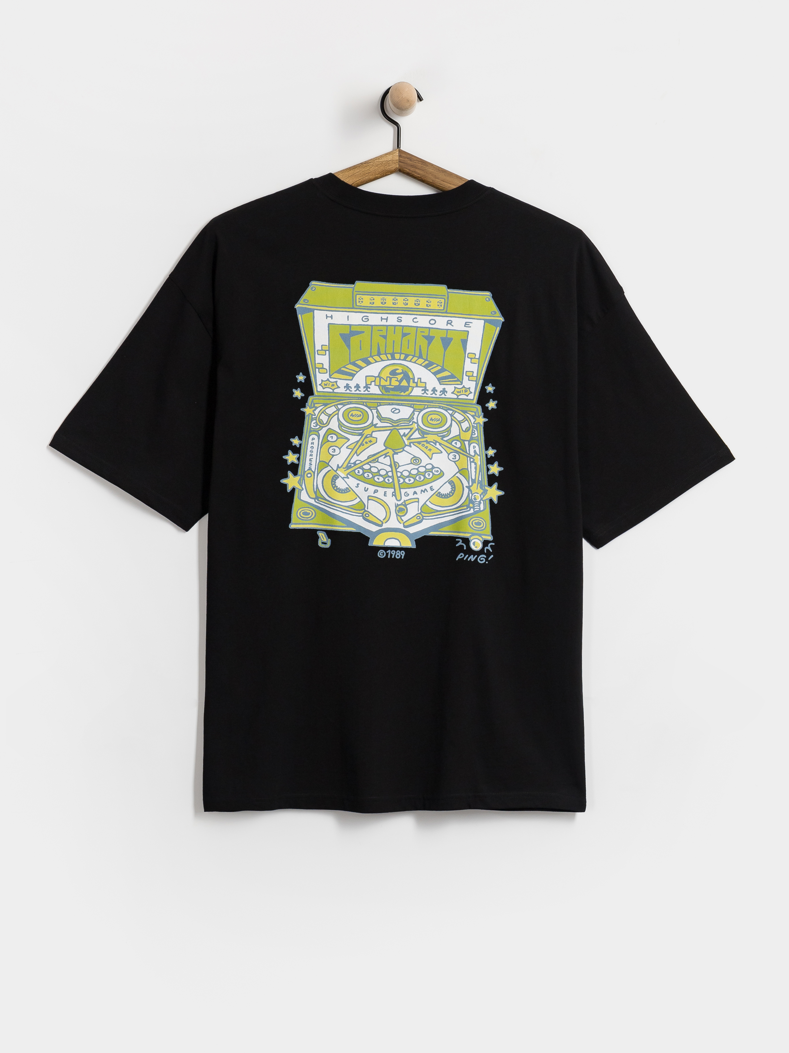 Carhartt WIP T-Shirt Pinball (black)