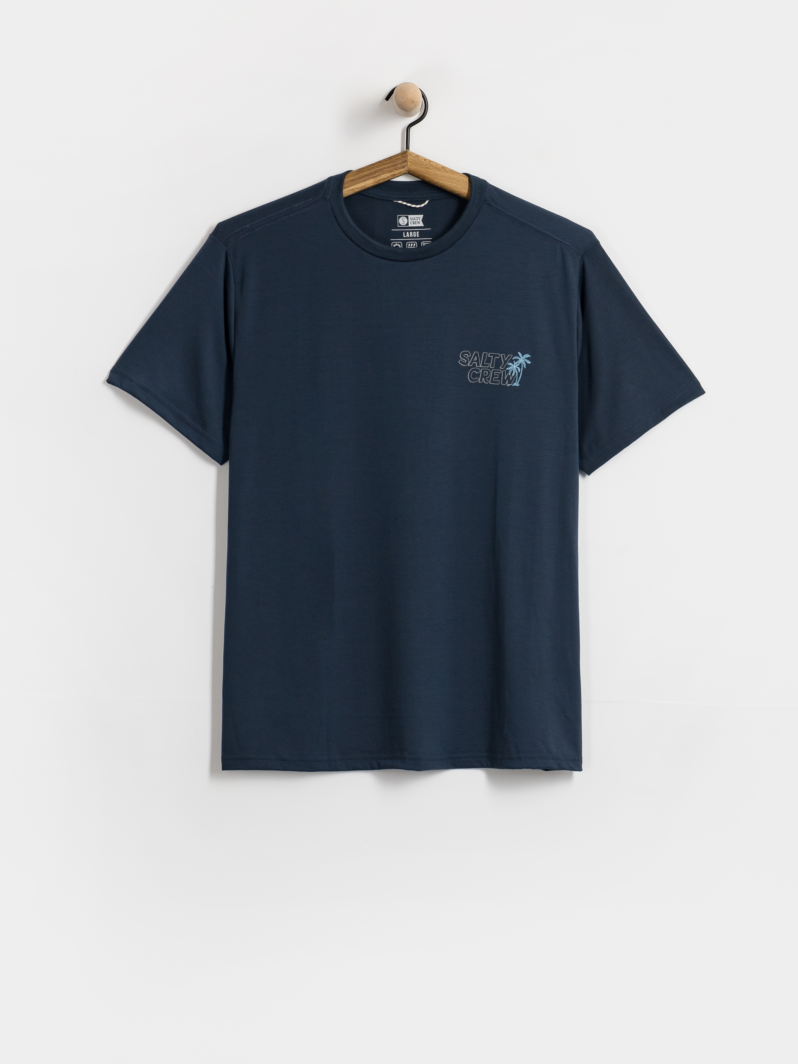 Salty Crew A Frame Crossover T-shirt (navy)
