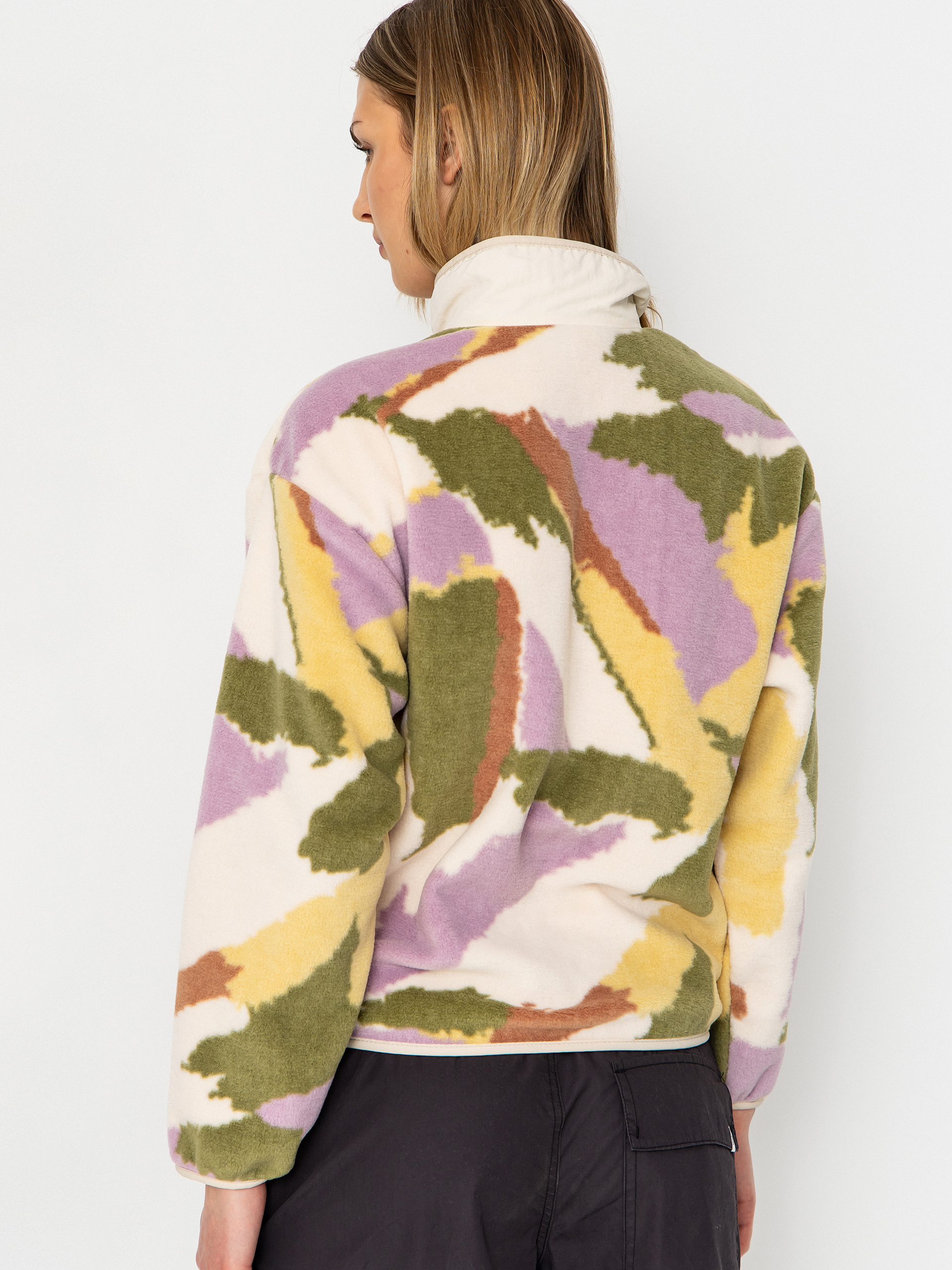 Womens Patagonia Synchilla Fleece  (sunshine/natural)