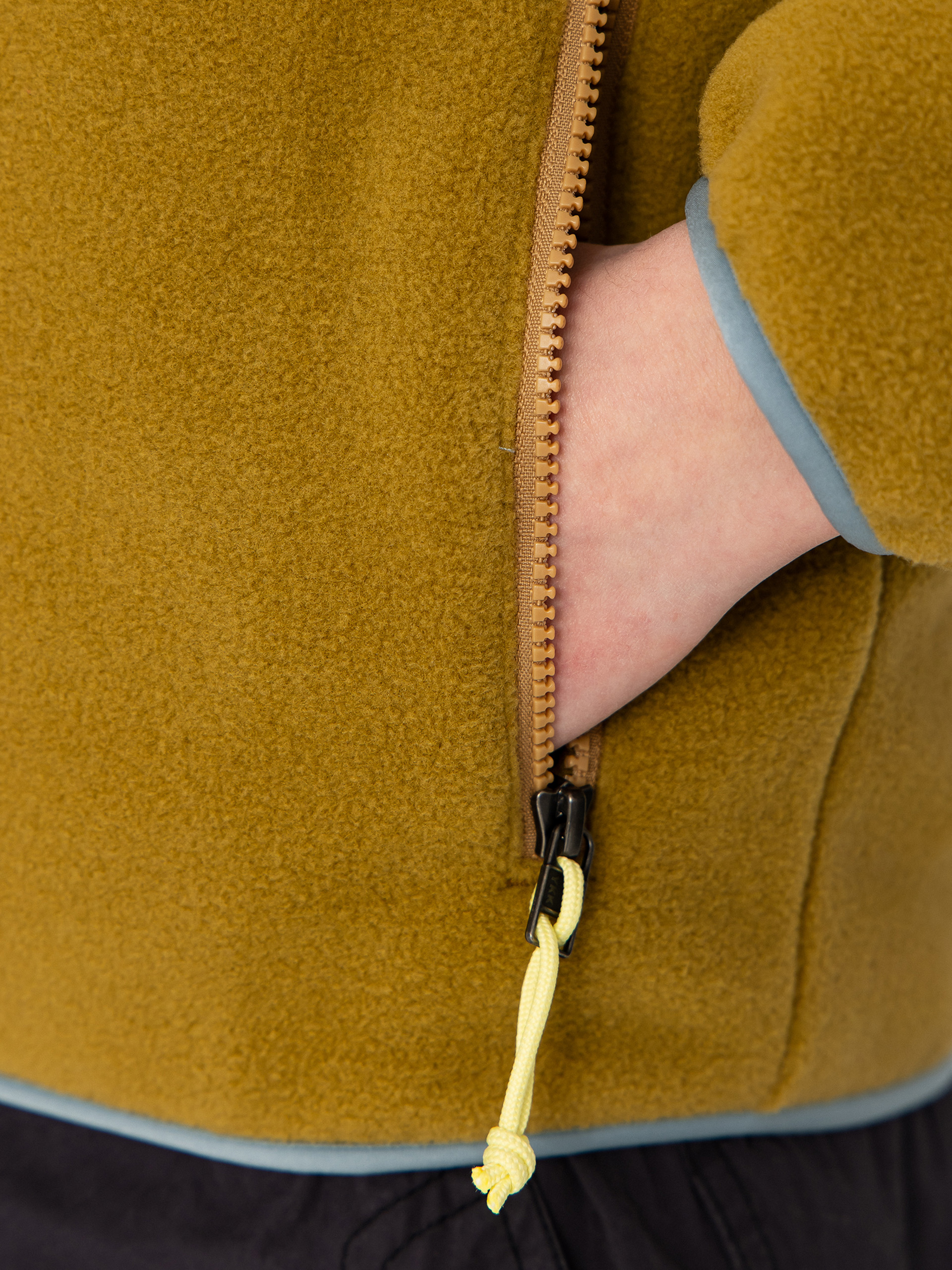 Damen Patagonia Synchilla Marsupial Fleece jacke (bobcat brown)