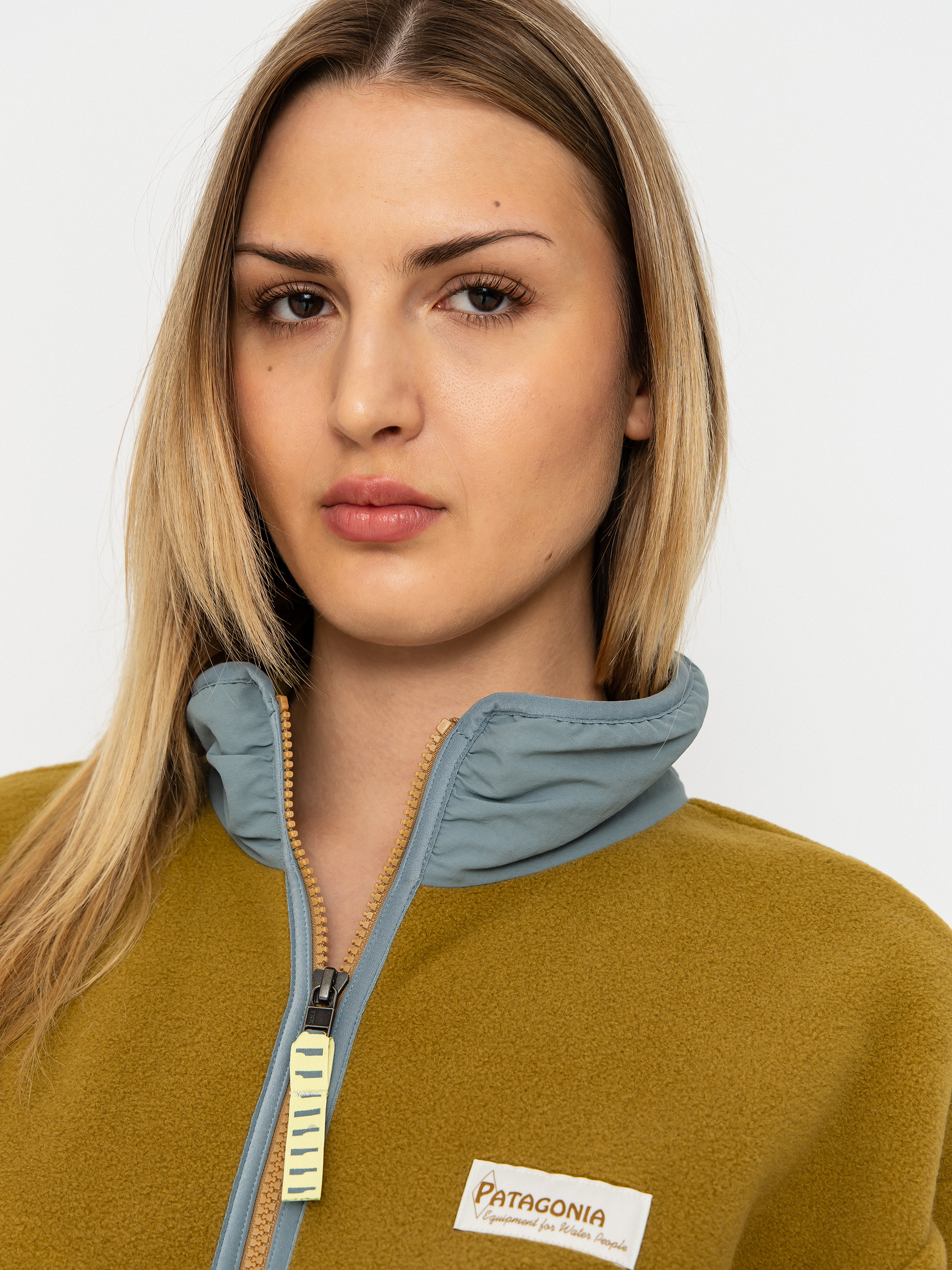Womens Patagonia Synchilla Marsupial Fleece (bobcat brown)