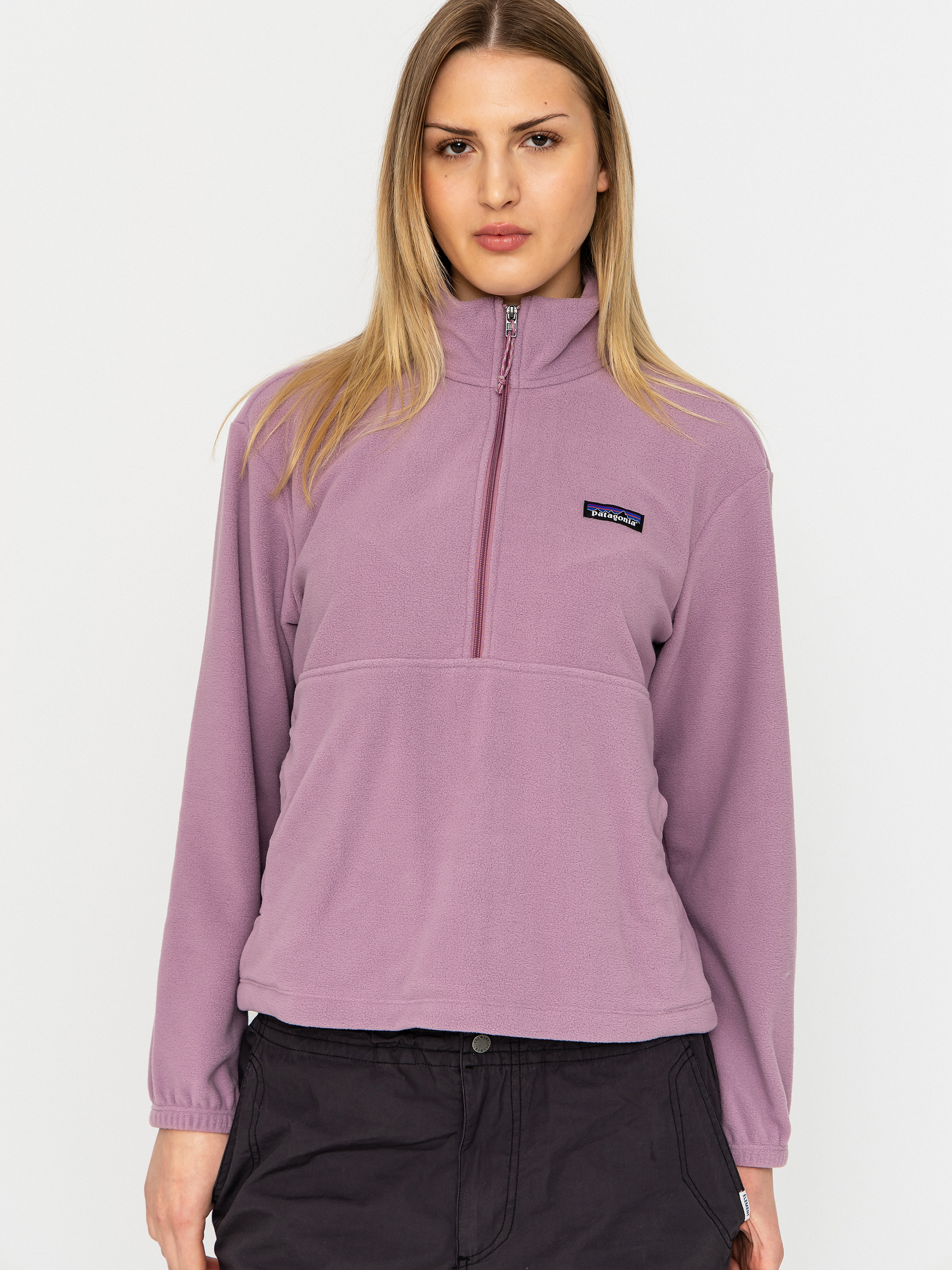 Patagonia Micro D 1/2 Zip Wmn Fleece  (light violet)