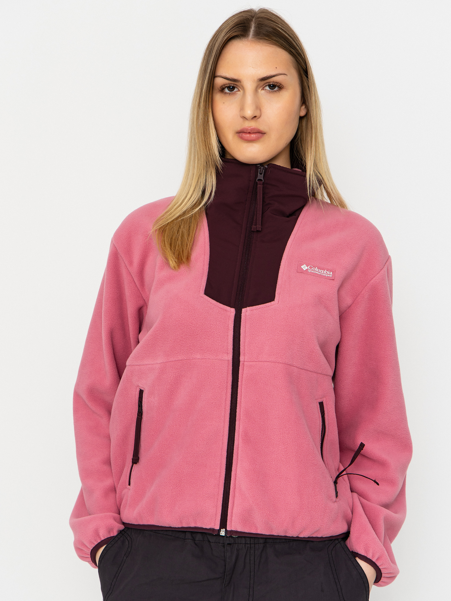 Columbia Sequoia Grove Full Zip Wmn Fleece Jacke (rosette/moonvista)