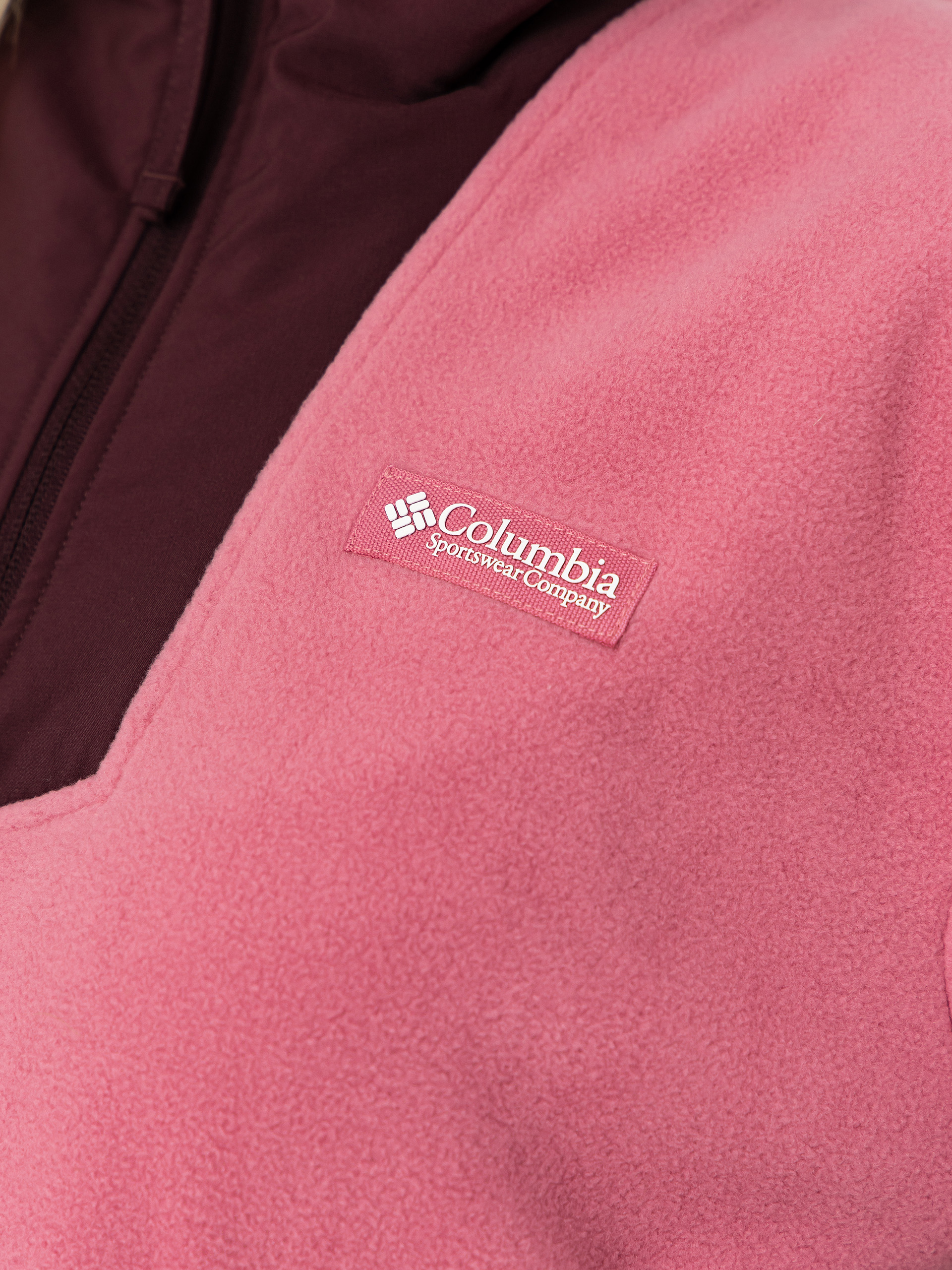 Damen Columbia Sequoia Grove Full Zip Fleece Jacke (rosette/moonvista)