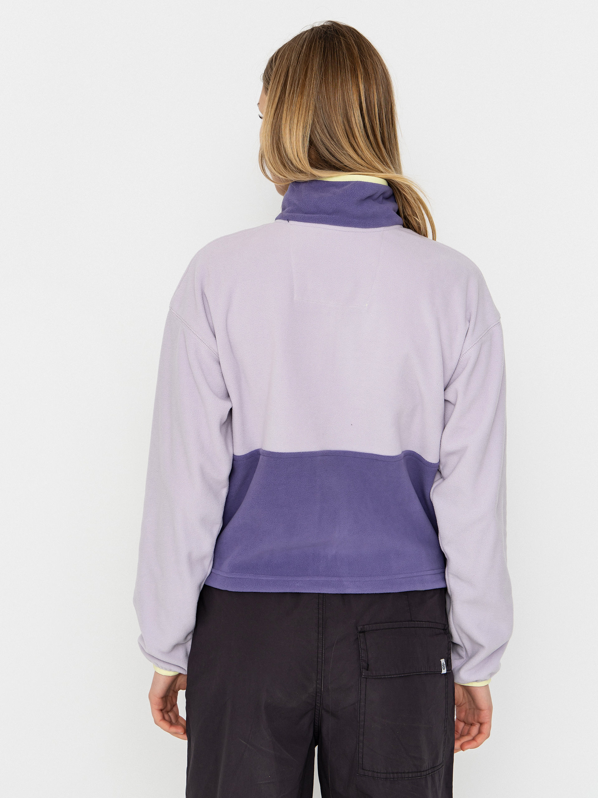 Womens Columbia Backbowl II Full Zip Fleece  (lavender pearl/stormwatch/citron haze)