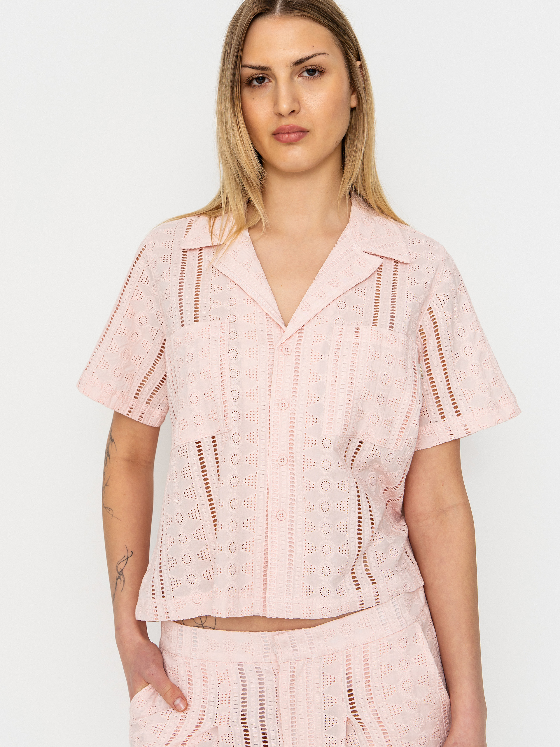 Brixton Paradise Lounge Wmn Hemd (chalk pink)