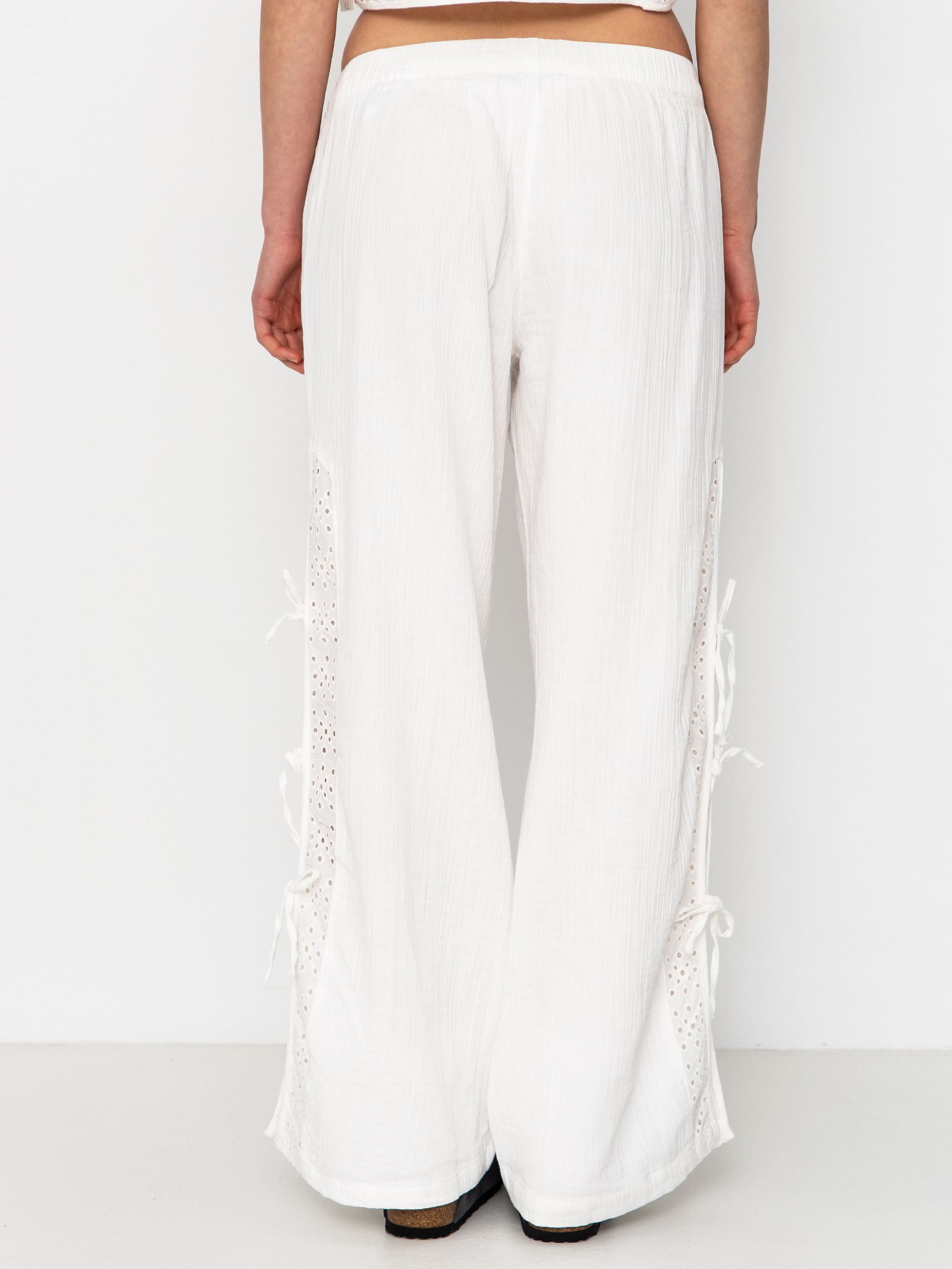 Brixton Seaside Eyelet Wide Leg Wmn Pants (off white eyelet)