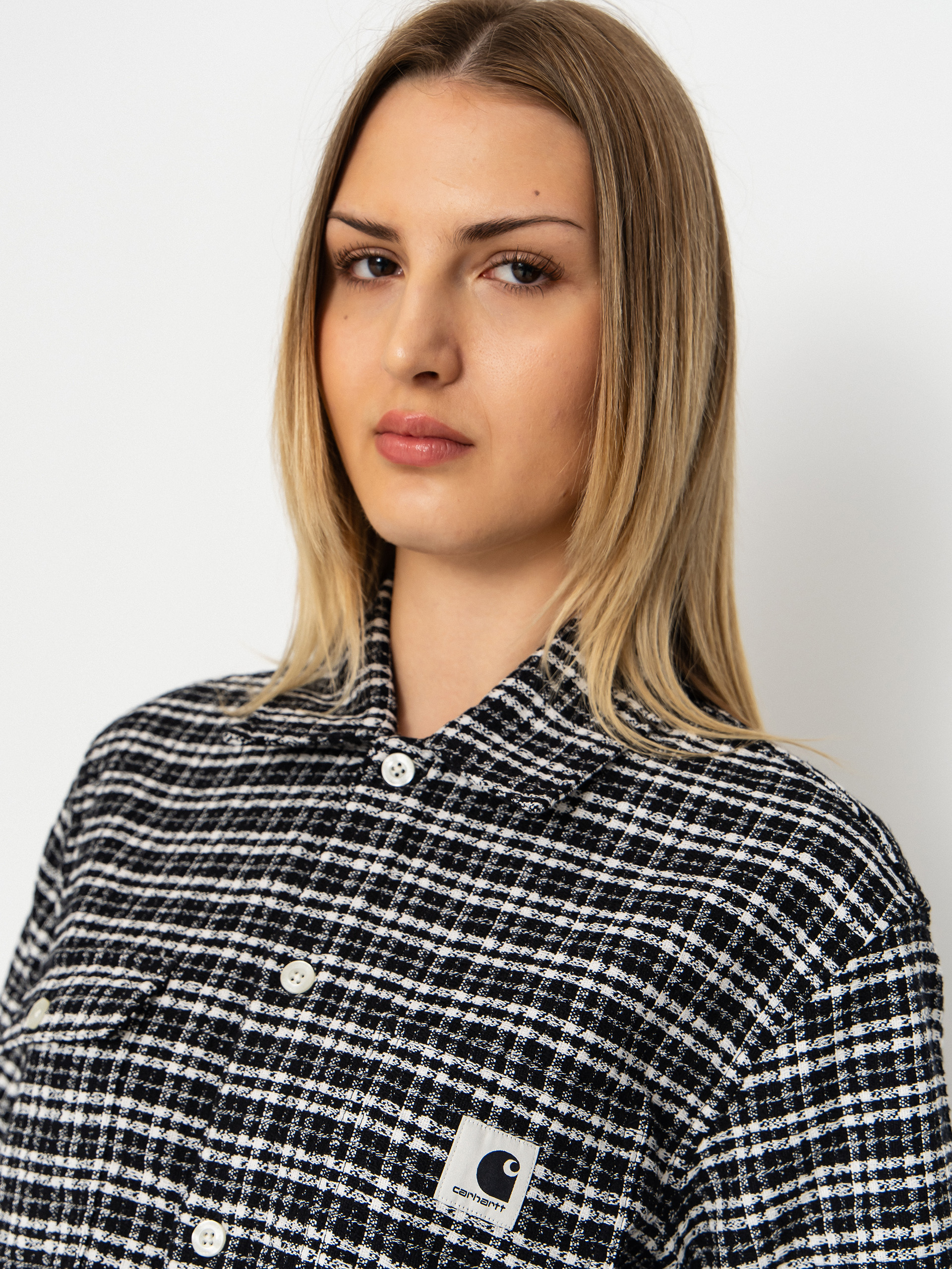 Carhartt WIP Michigan Wmn Hemd (kander check/black)