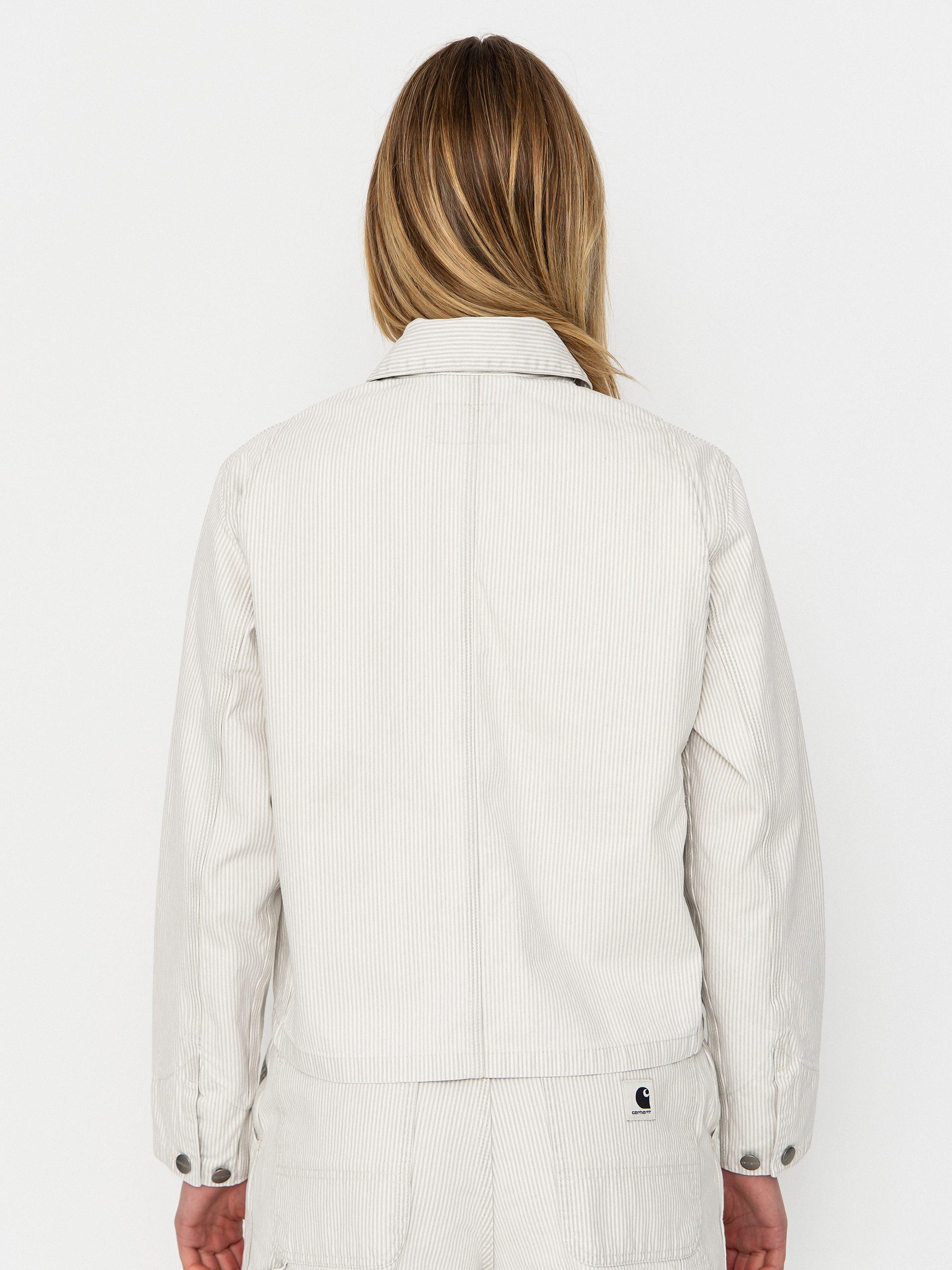 Carhartt WIP Mercer Chore Coat Wmn Jacket (mercer stripe/graphite/wax)