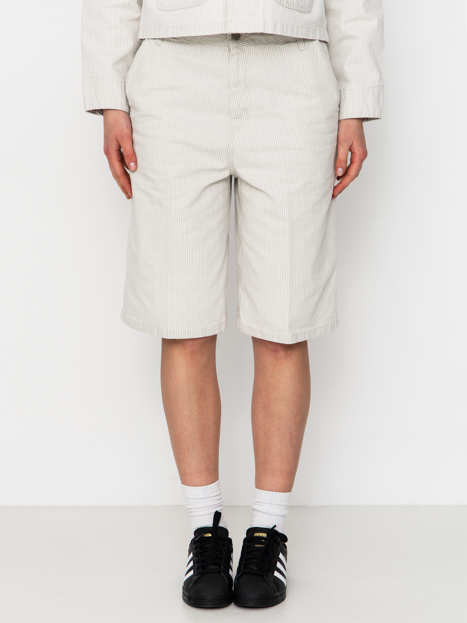 Carhartt WIP Mercer Single Knee Wmn Shorts (mercer stripe/graphite/wax)