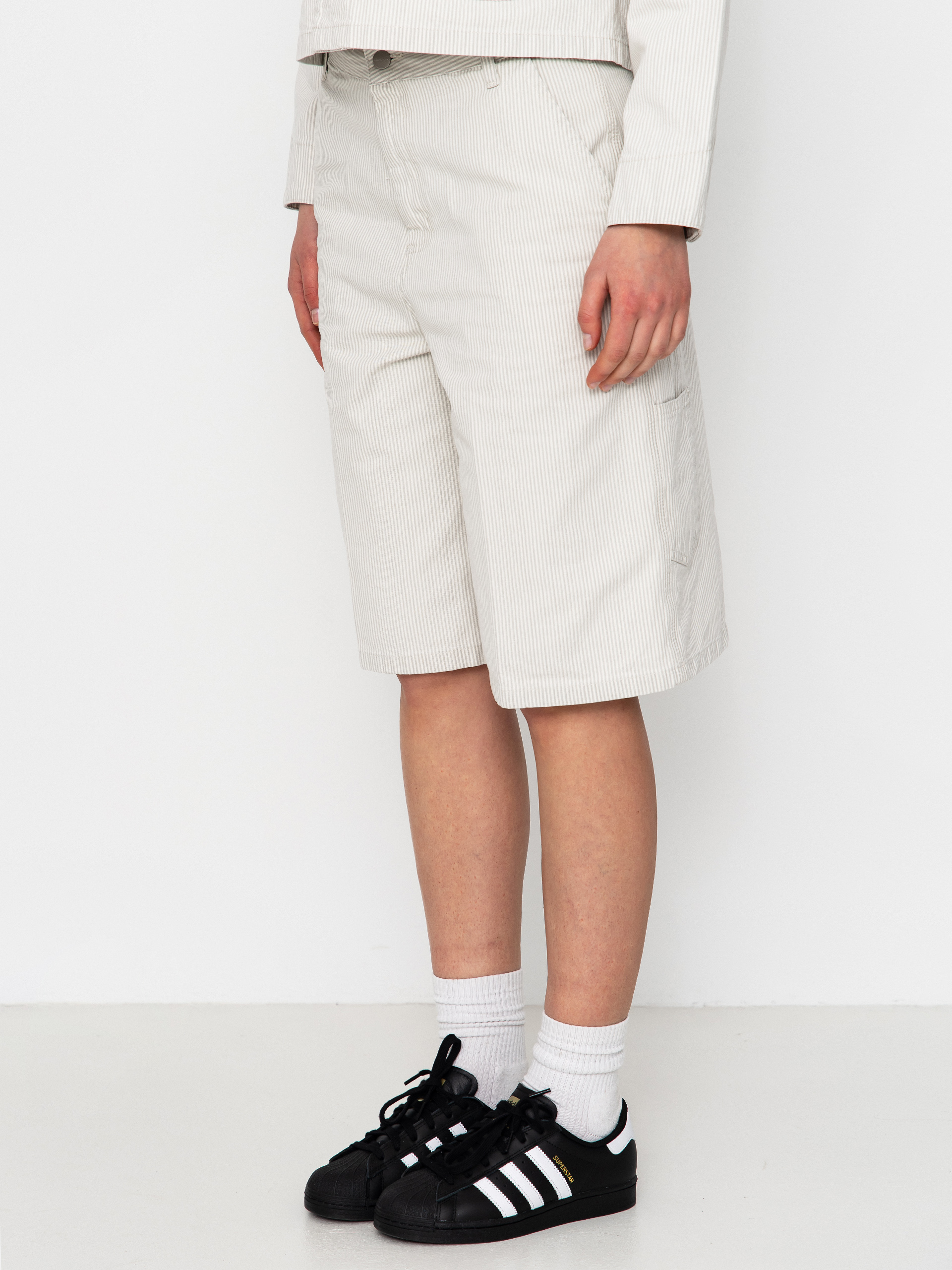 Carhartt WIP Mercer Single Knee Wmn Shorts (mercer stripe/graphite/wax)