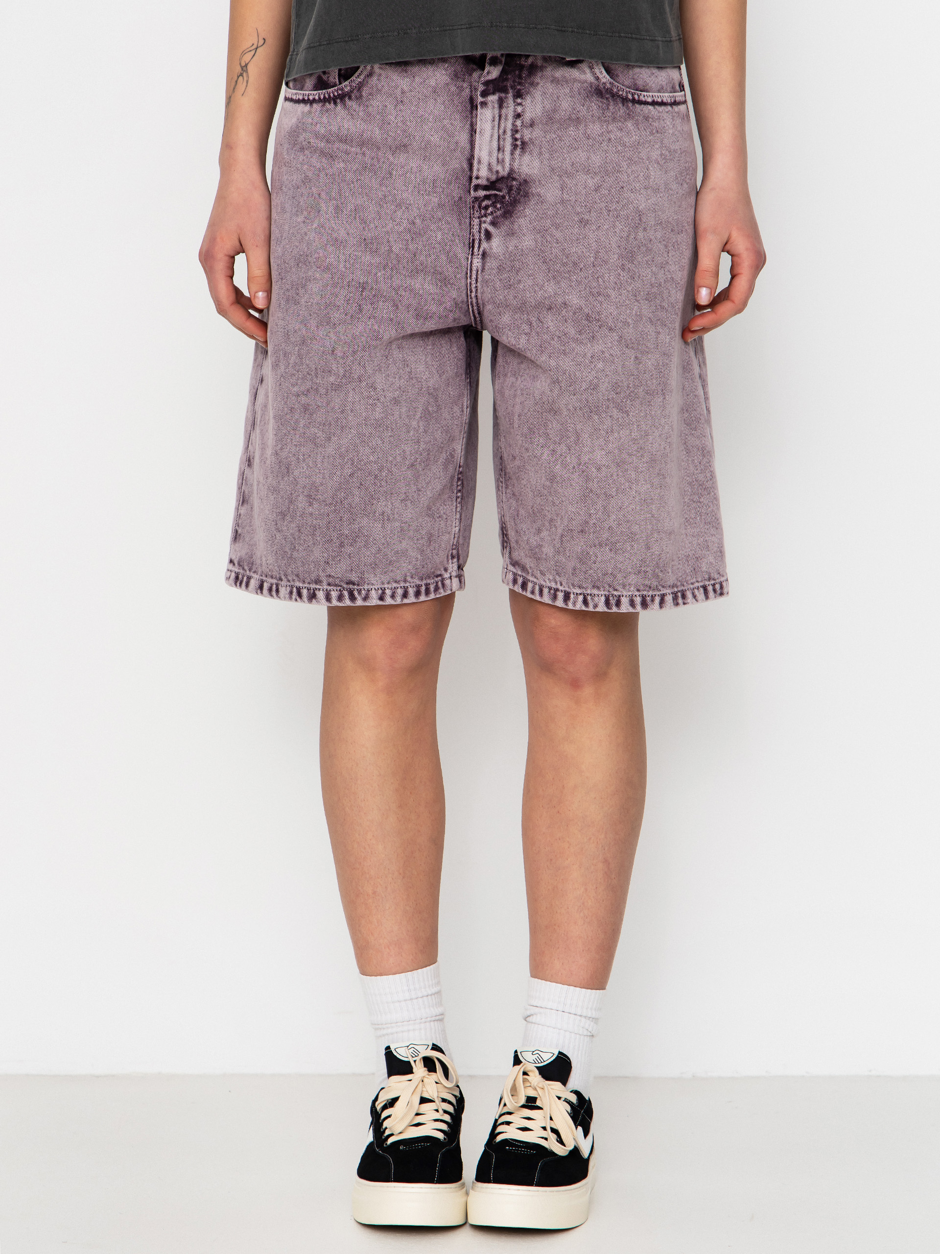 Carhartt WIP Brandon Wmn Shorts - violet (cozy purple chalk wash)
