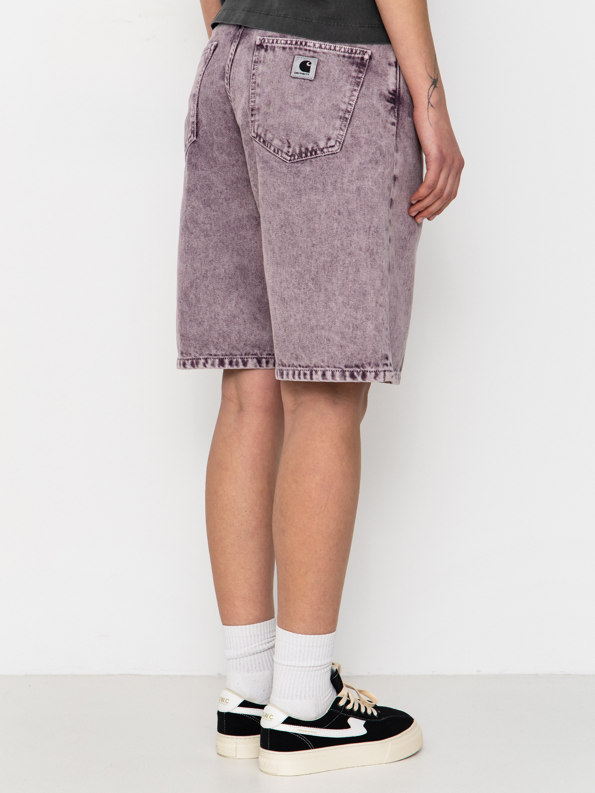Carhartt WIP Brandon Wmn Shorts (cozy purple chalk wash)