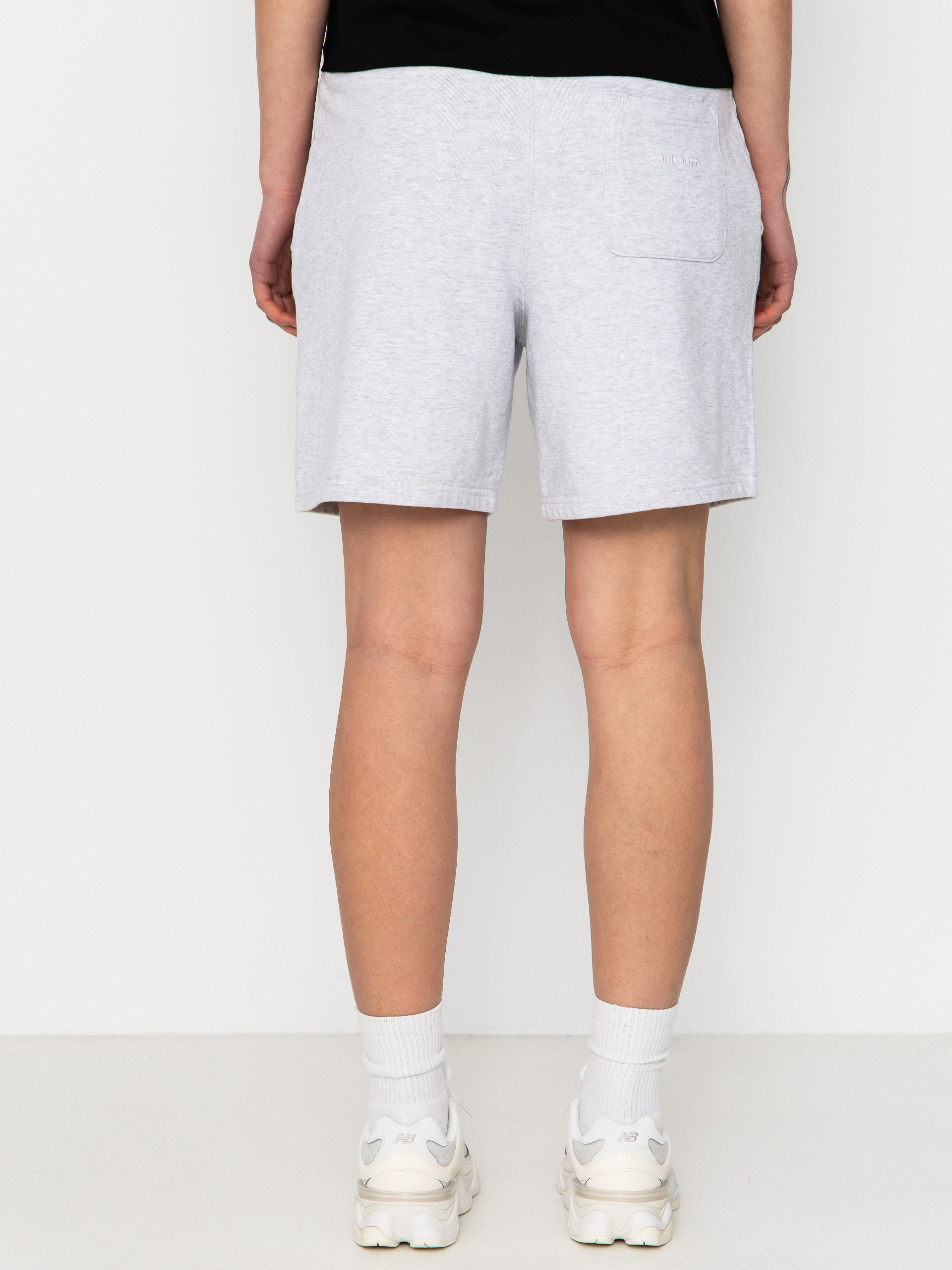 Carhartt WIP Brenta Wmn Shorts (ash heather/white)
