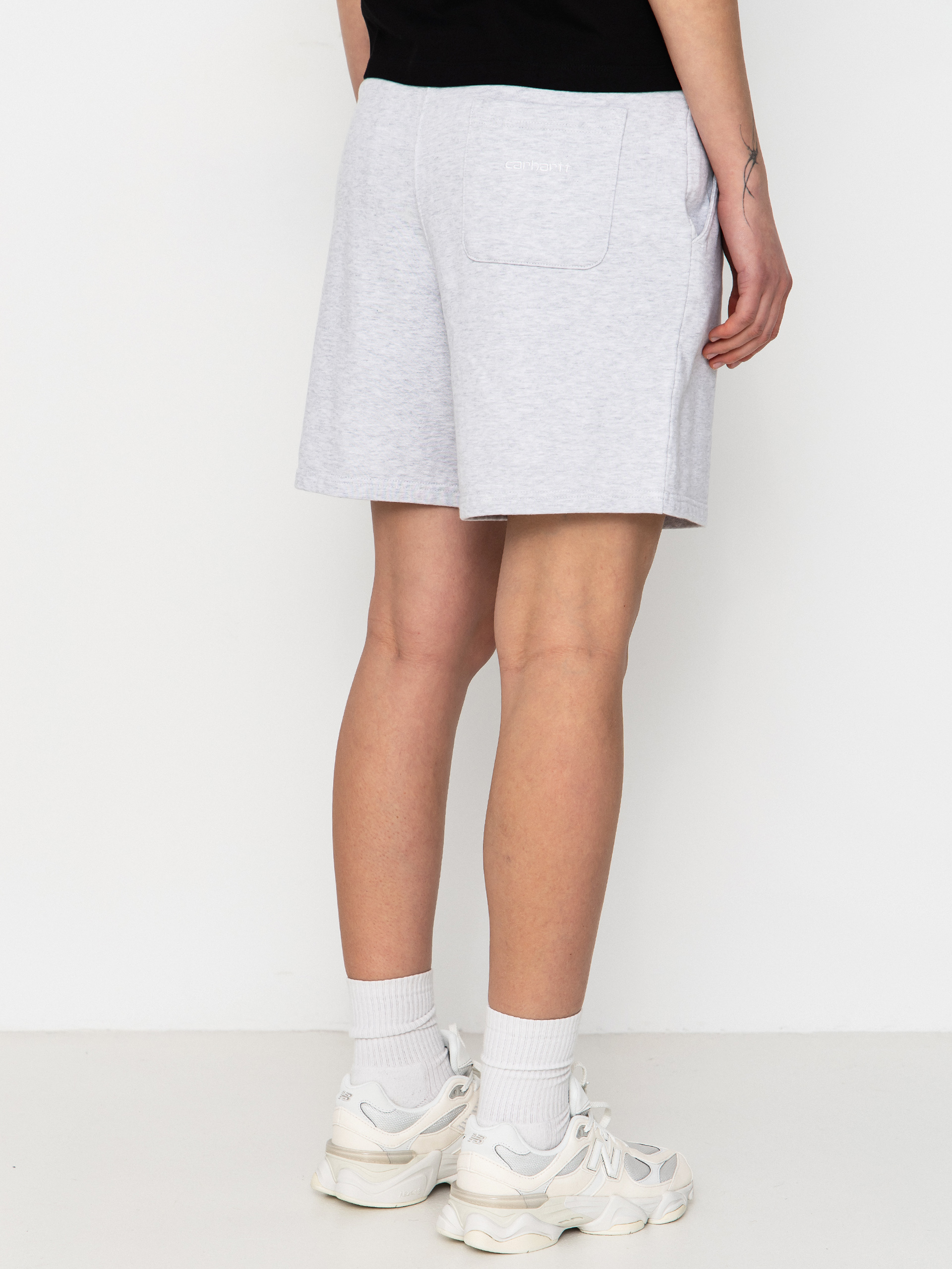Carhartt WIP Brenta Wmn Shorts (ash heather/white)