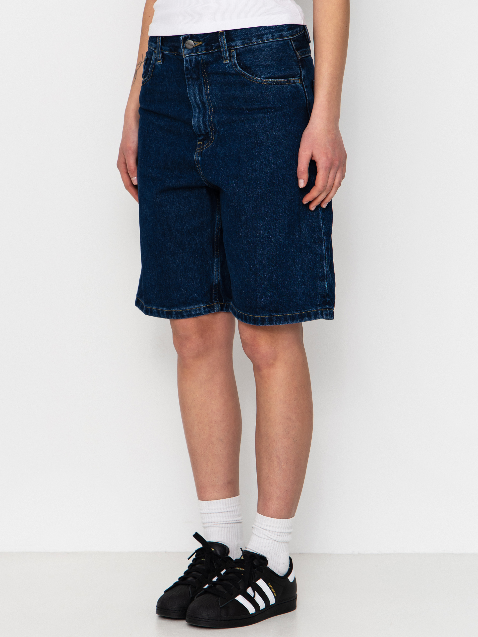 Carhartt WIP Brandon Wmn Shorts (blue stone washed)