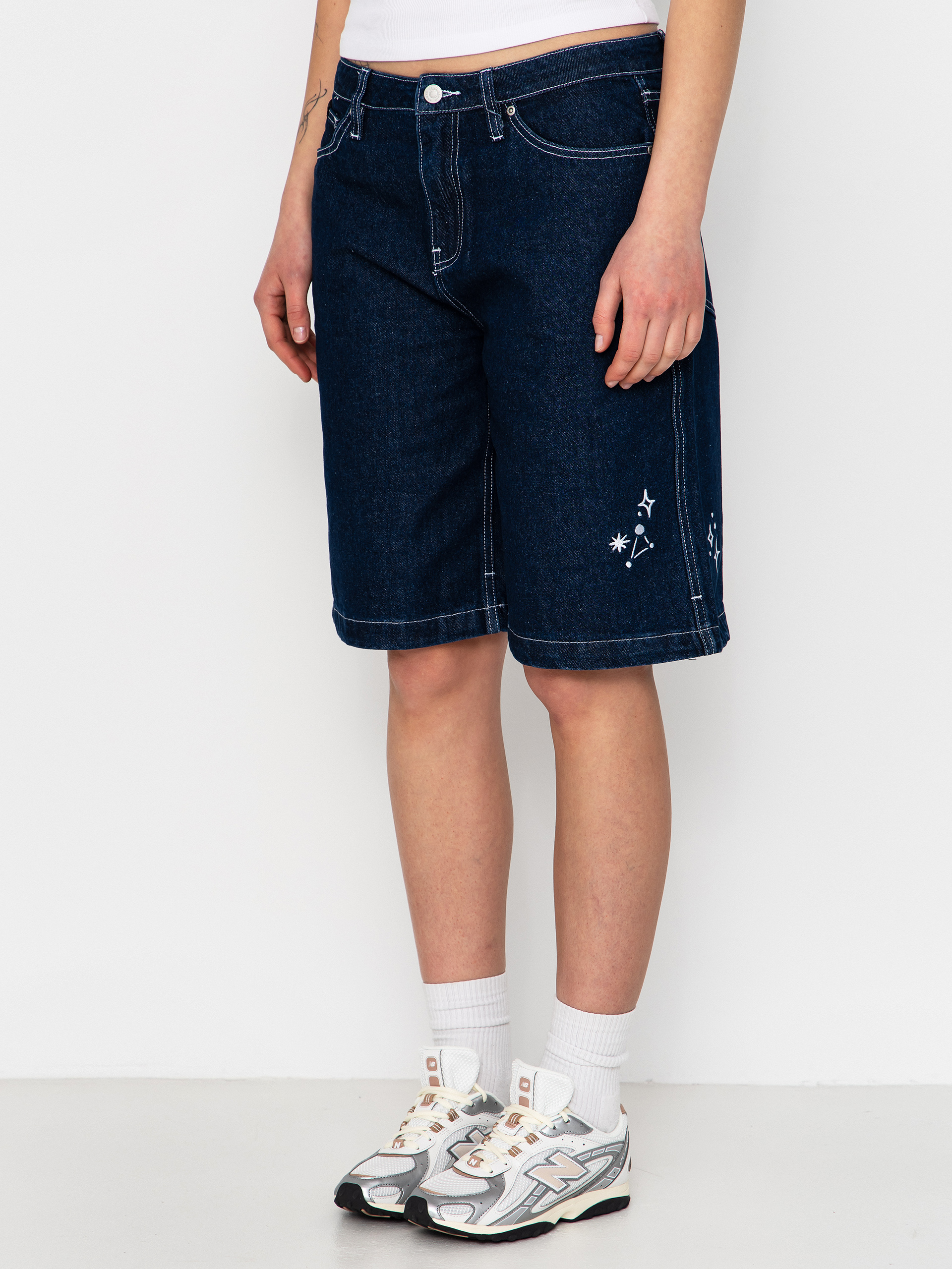 Santa Cruz Split Sun Wmn Shorts (dark denim)