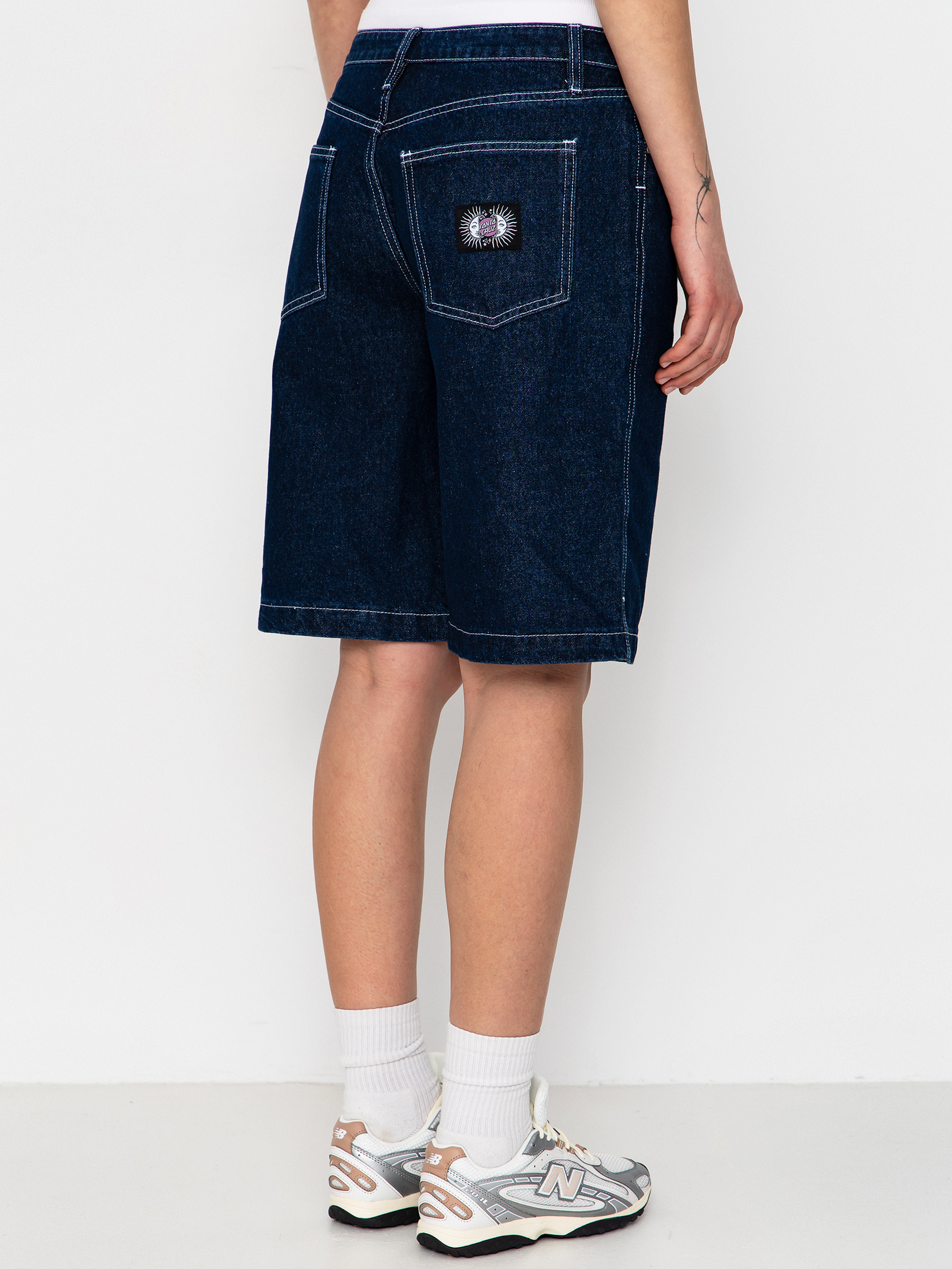 Santa Cruz Split Sun Wmn Shorts (dark denim)