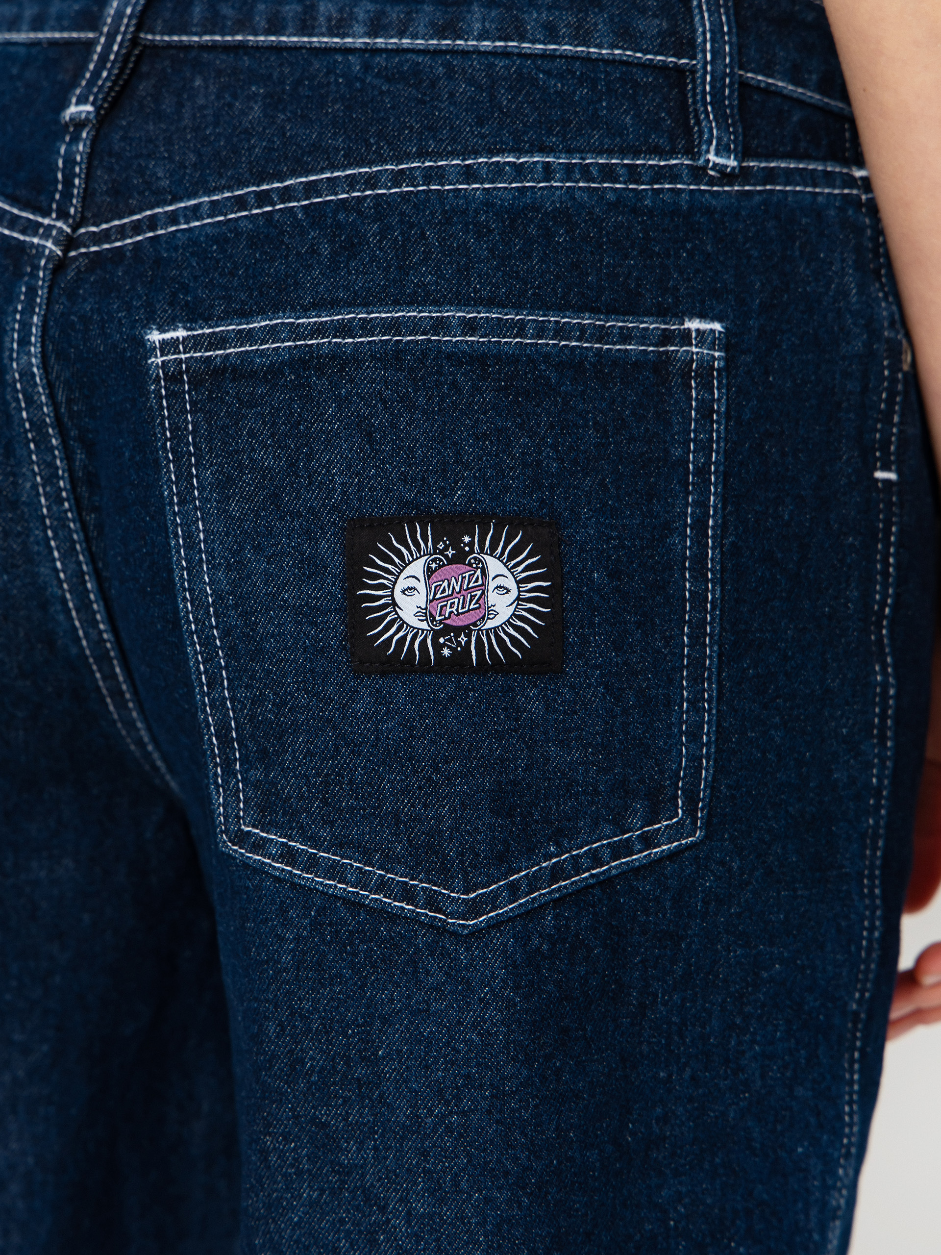 Santa Cruz Split Sun Wmn Shorts (dark denim)
