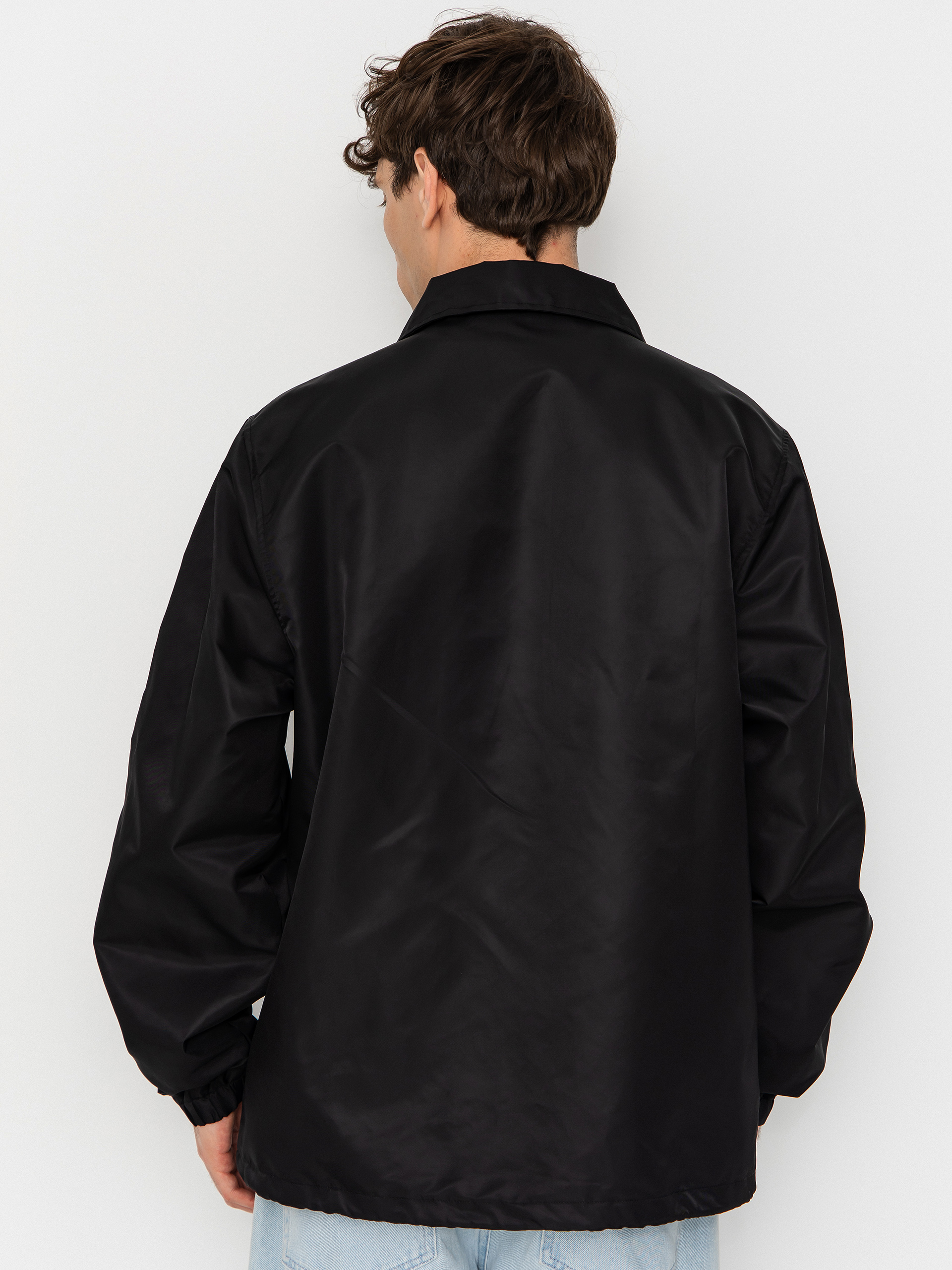 HUF 89 Coaches Jacke (black/white)