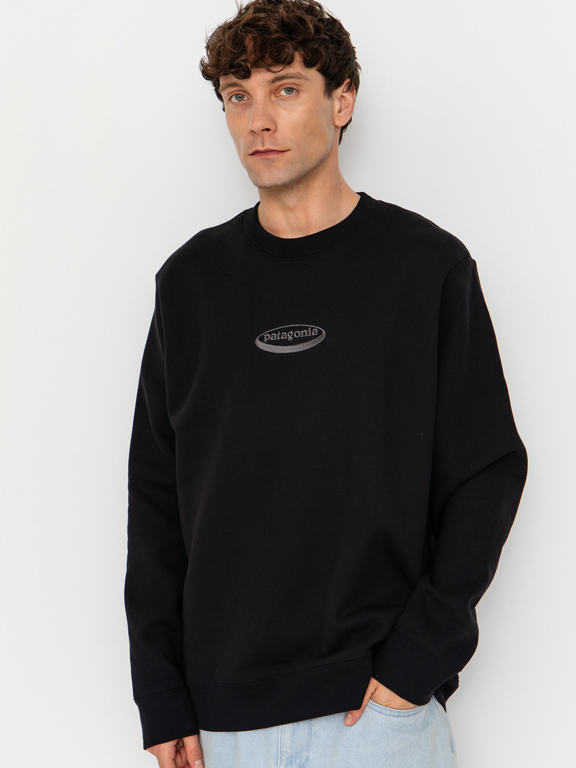 Patagonia Sweatshirt 95 Oval Logo Uprisal (black)