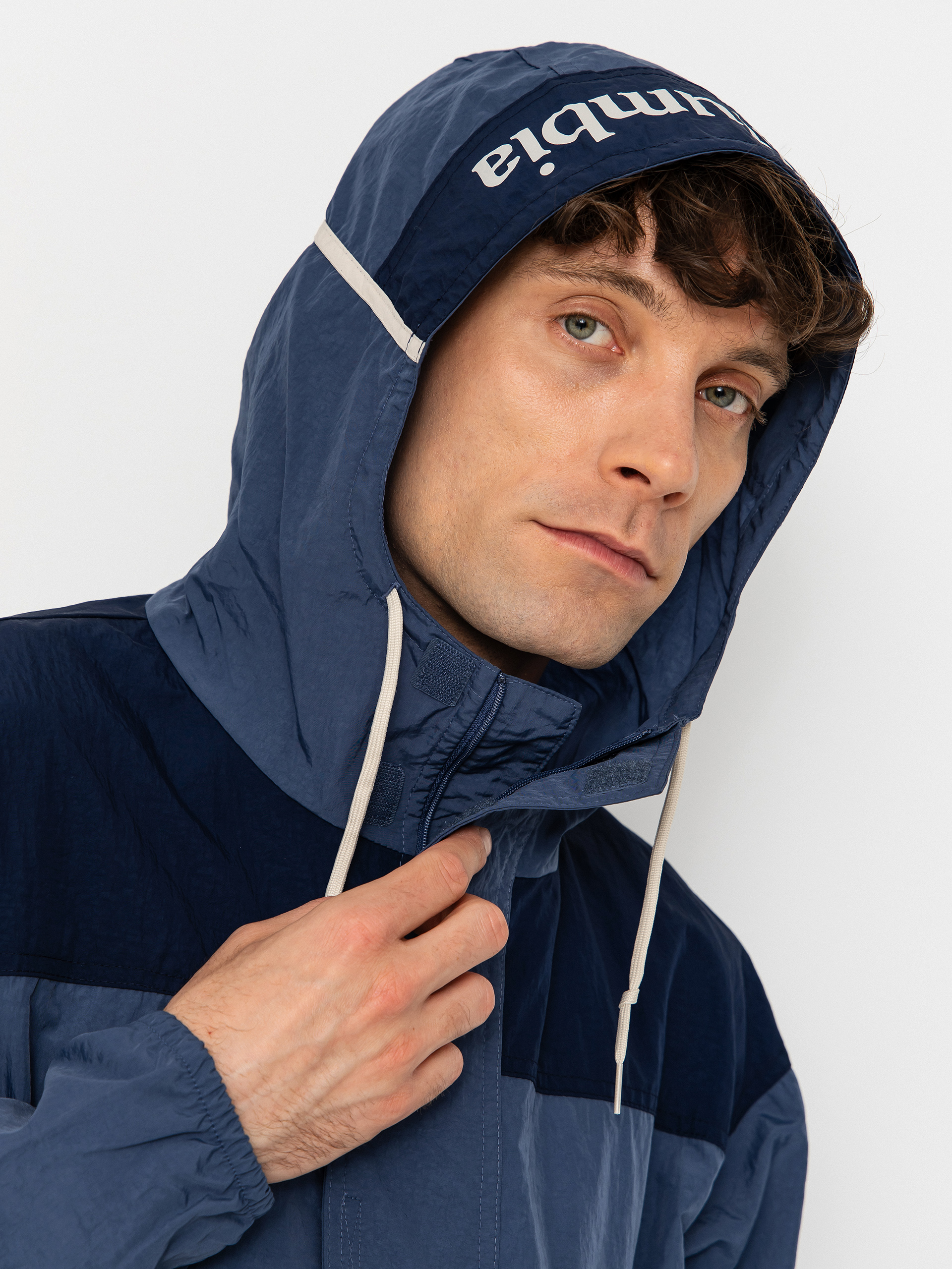 Columbia Challenger Windbreaker Anorak Jacke (dark mountain/collegiate navy)