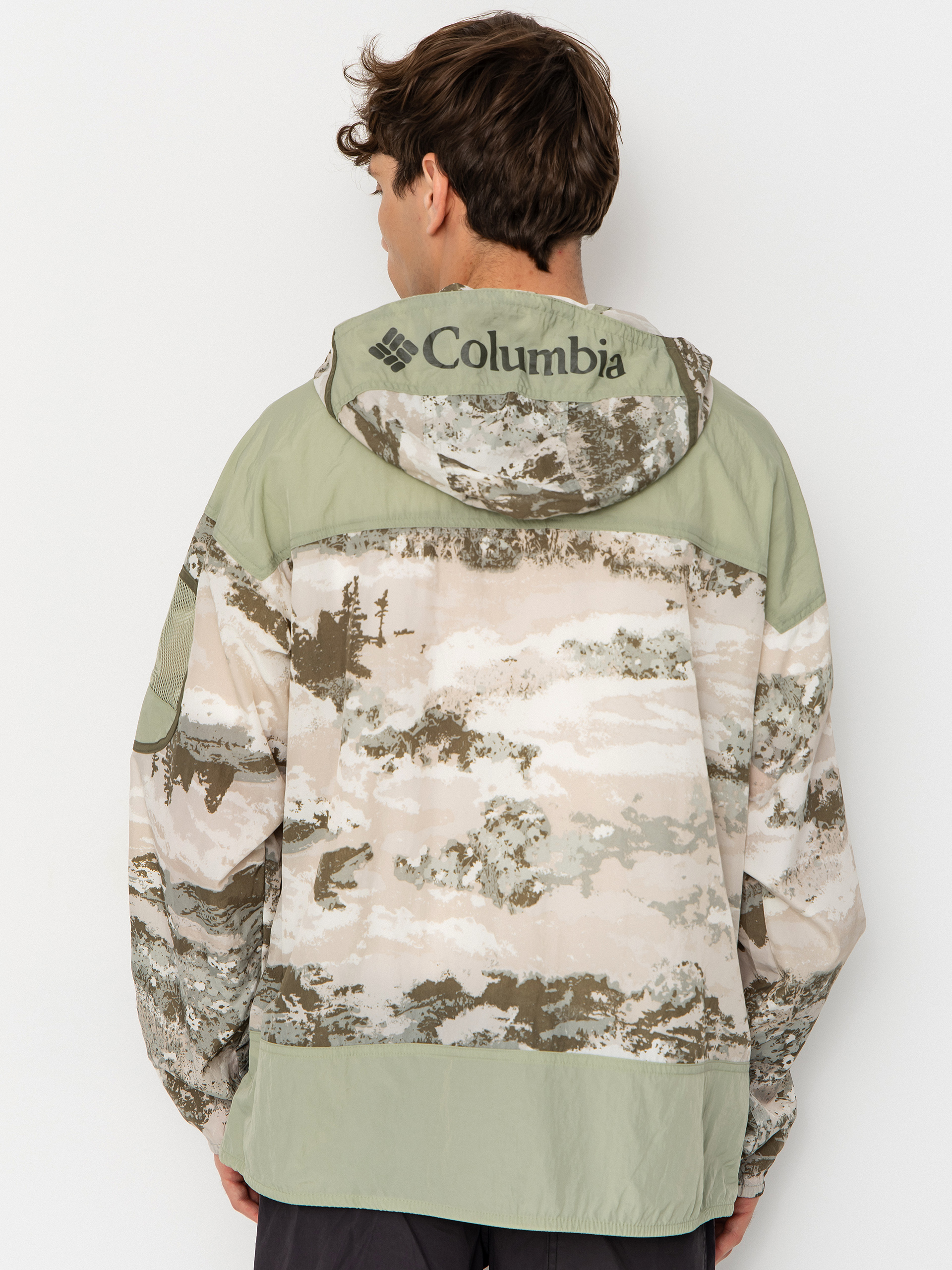 Columbia Challenger II Novelty Windbreaker Jacket - green (safari