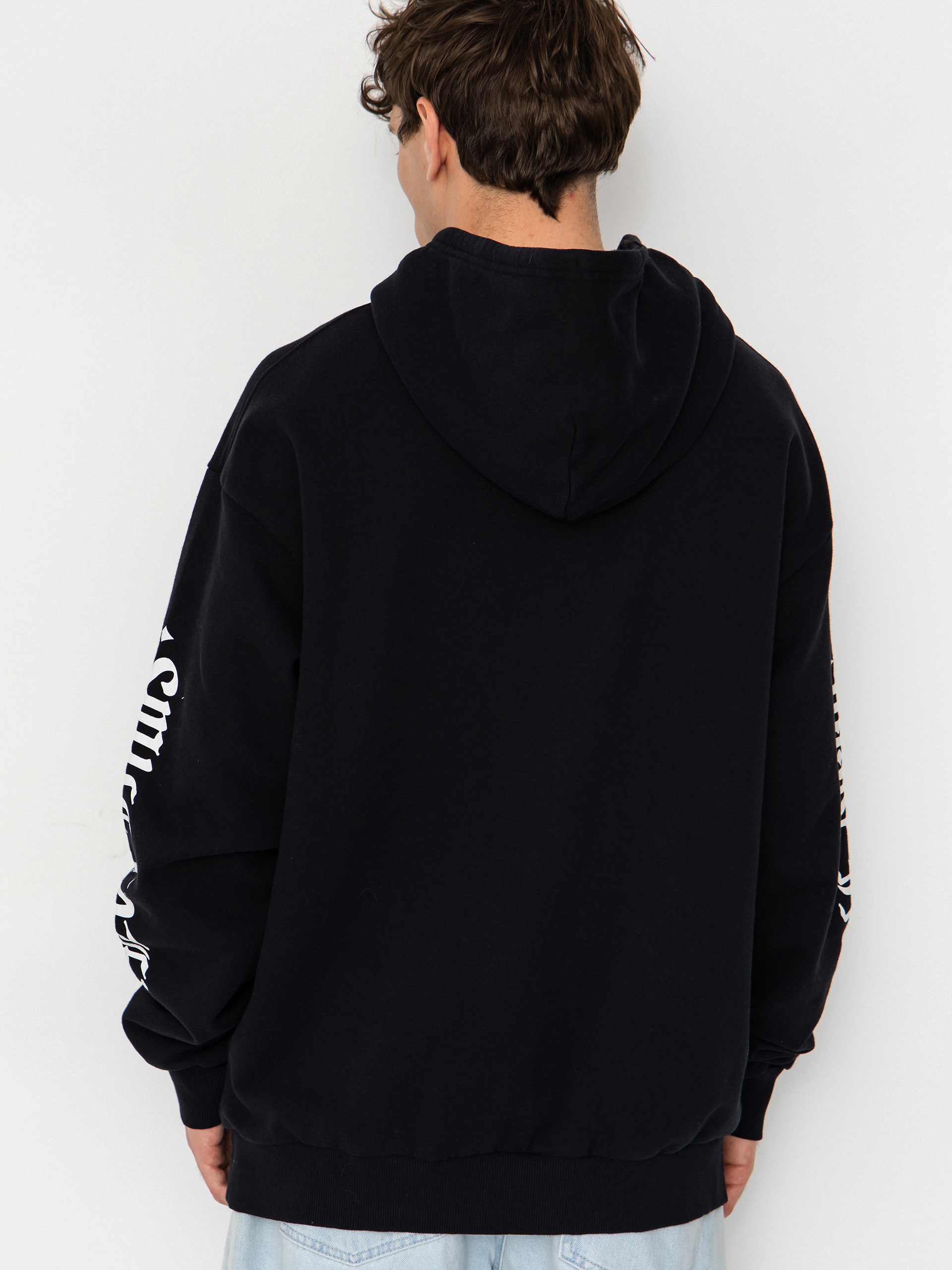 Brixton Smile Always Relaxed HD Hoodie (black worn wash)