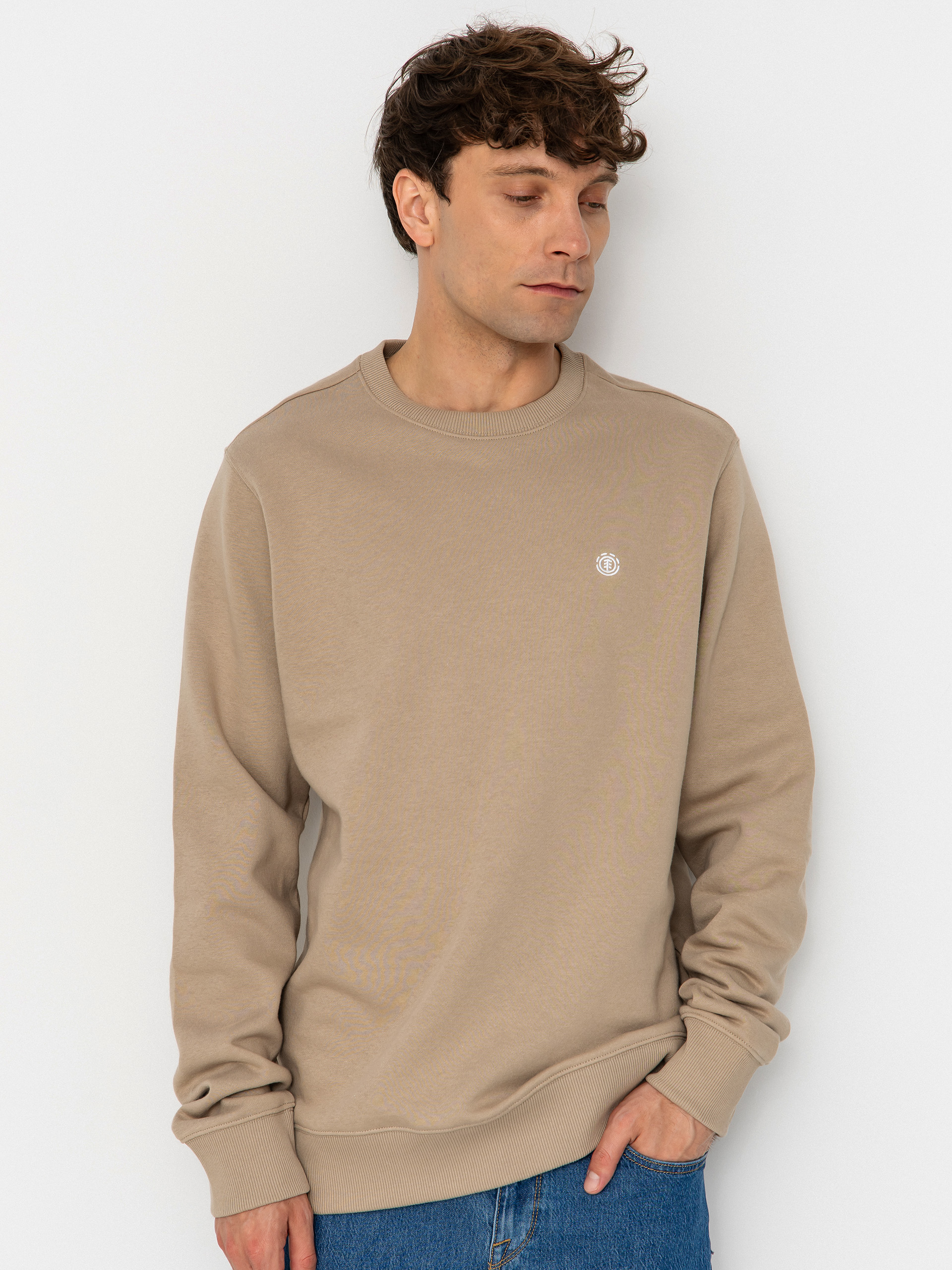 Element Icon Embroidery Sweatshirt (aluminum)