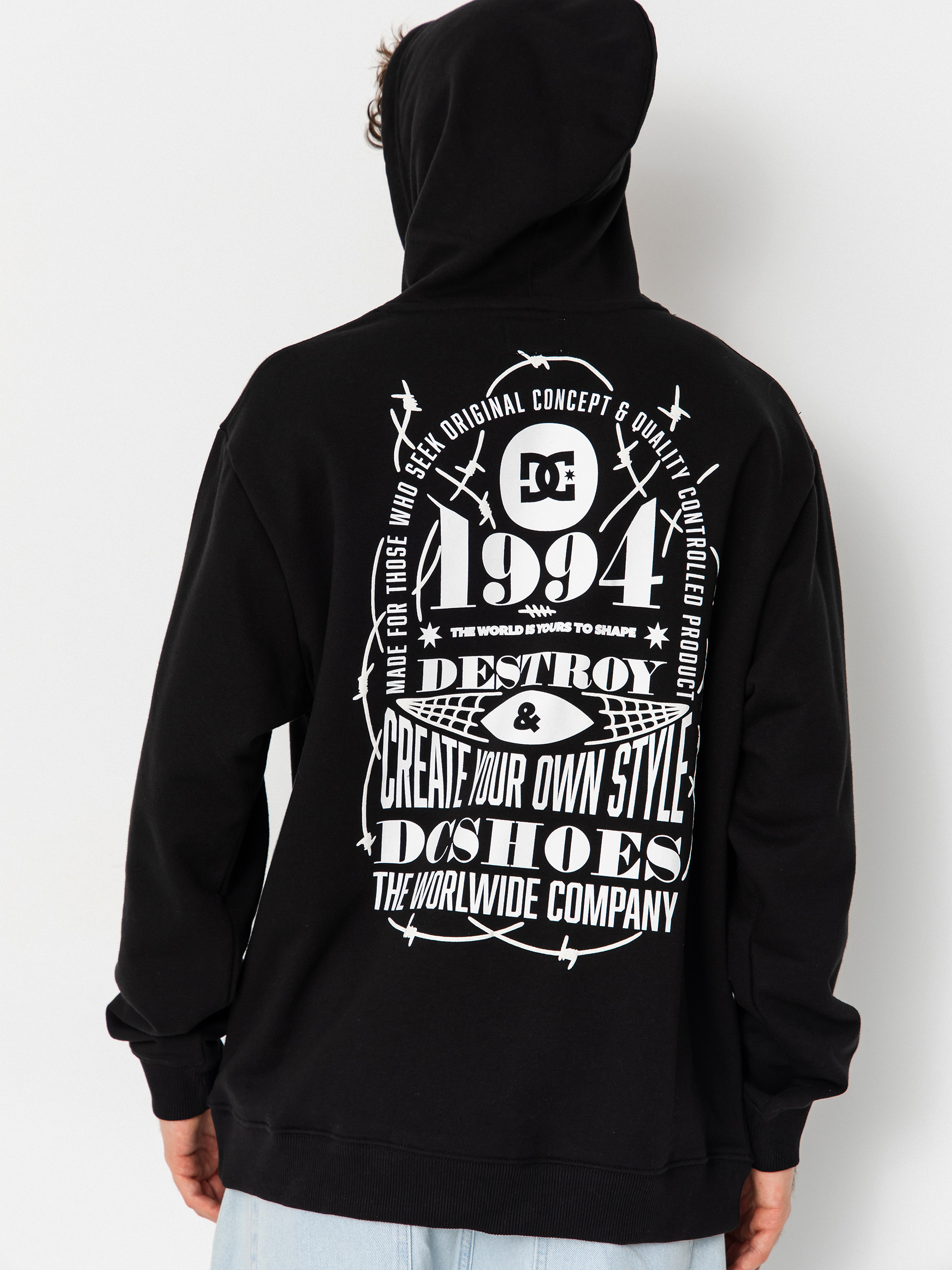 DC Shape Or Destroy HD Hoodie (black)