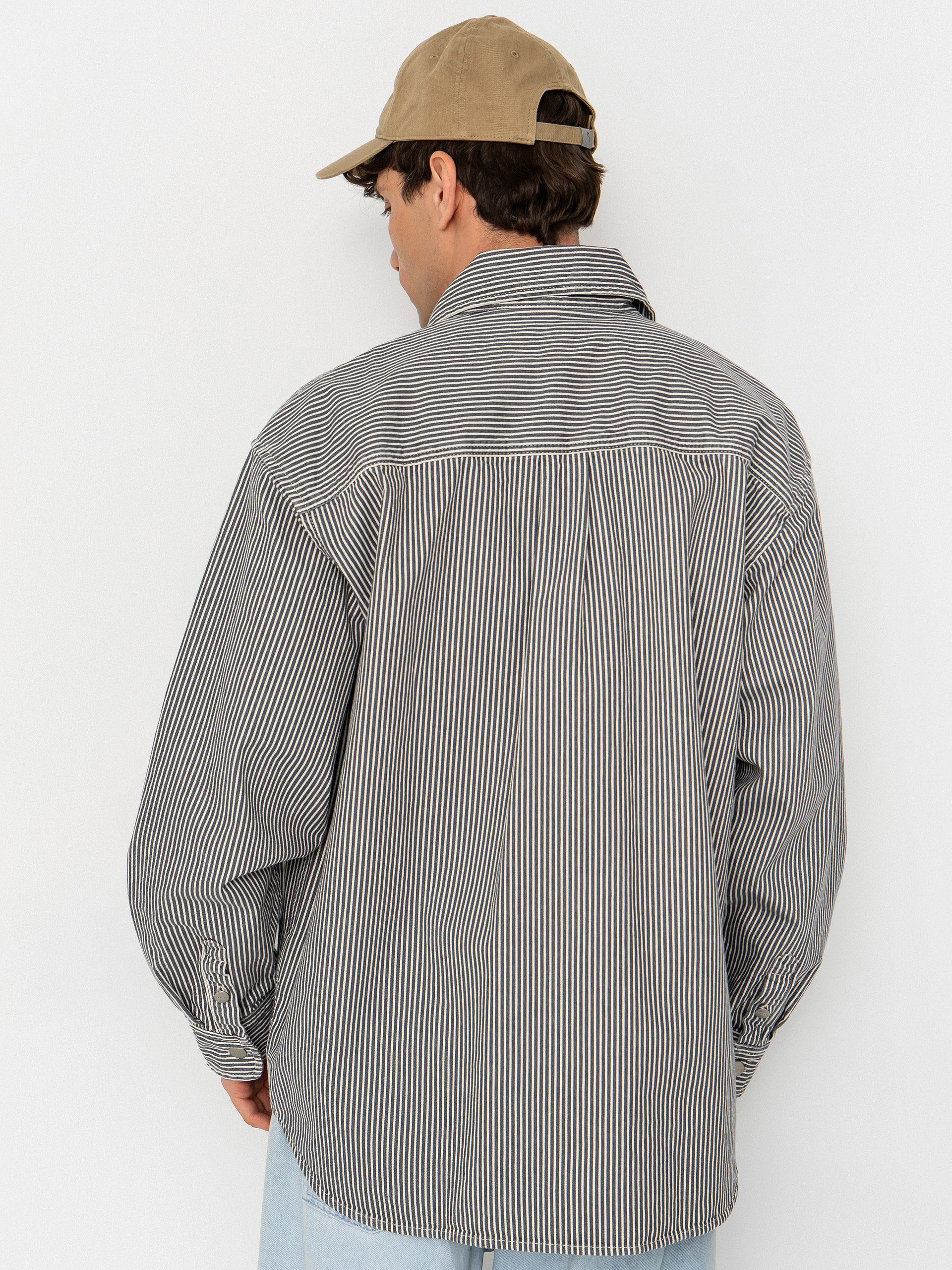 Carhartt WIP Mercer Jacke (mercer stripe/graphite/wax)