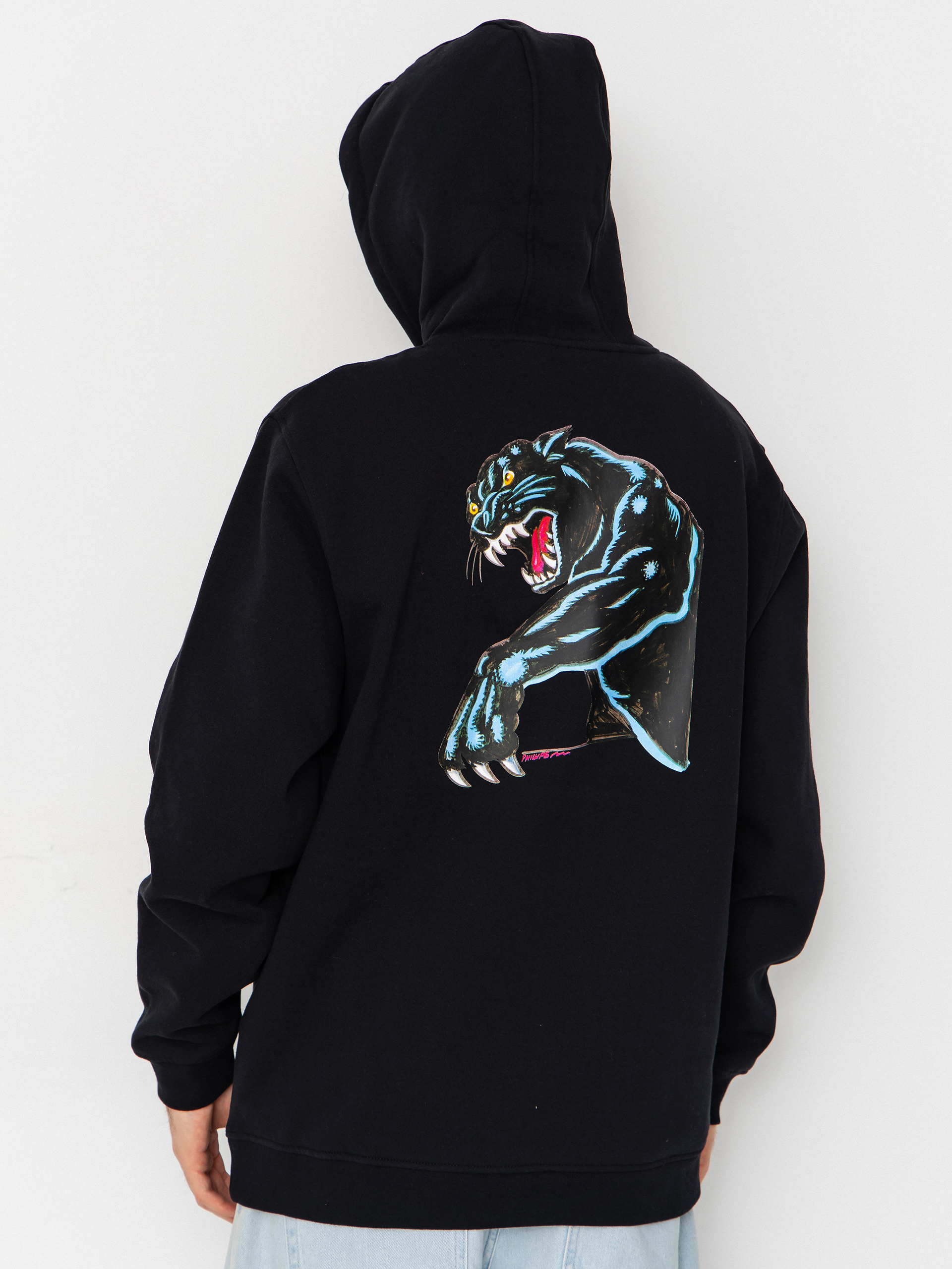 Santa Cruz Natas Sketch Panther HD Hoodie