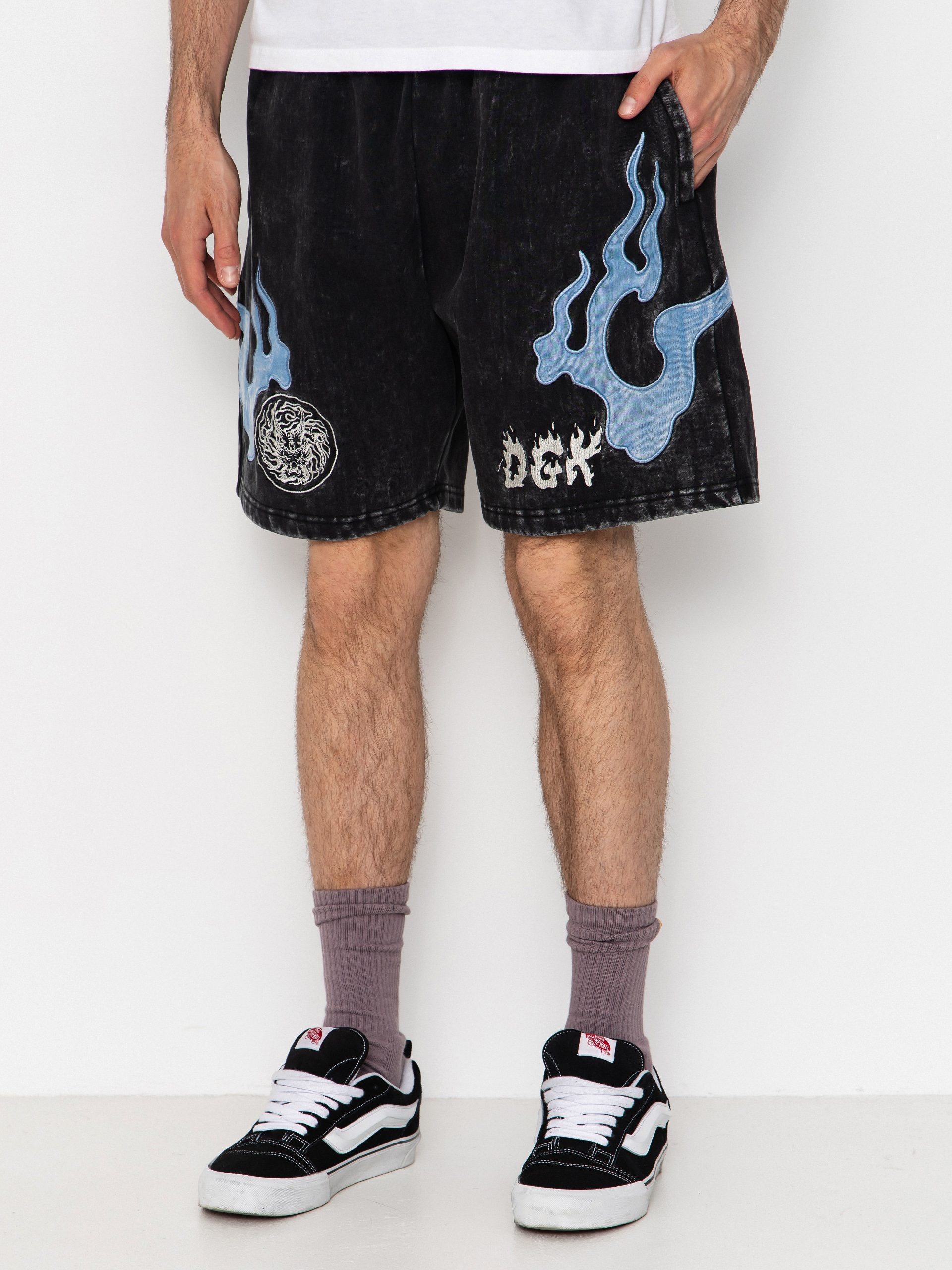 DGK Shorts Storm (washed black)