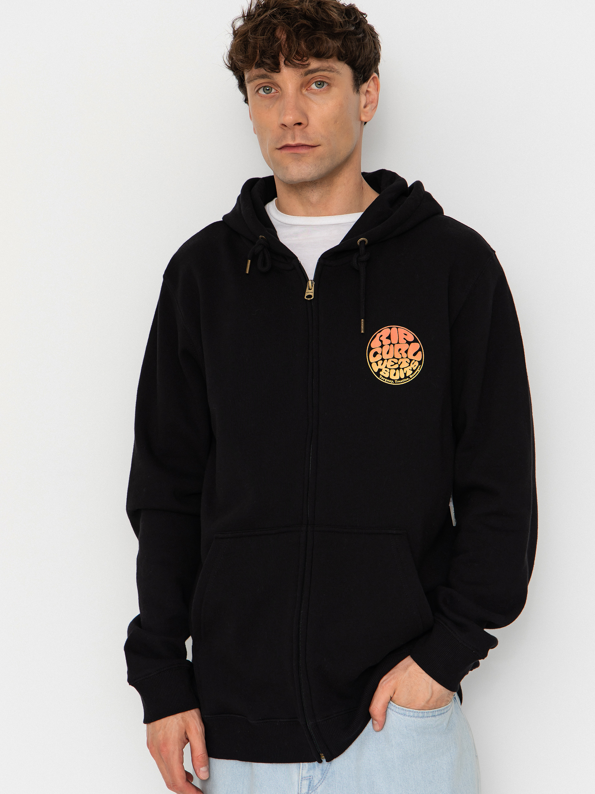 Rip Curl Wettie Passage Icon ZHD Hoodie (black/black)
