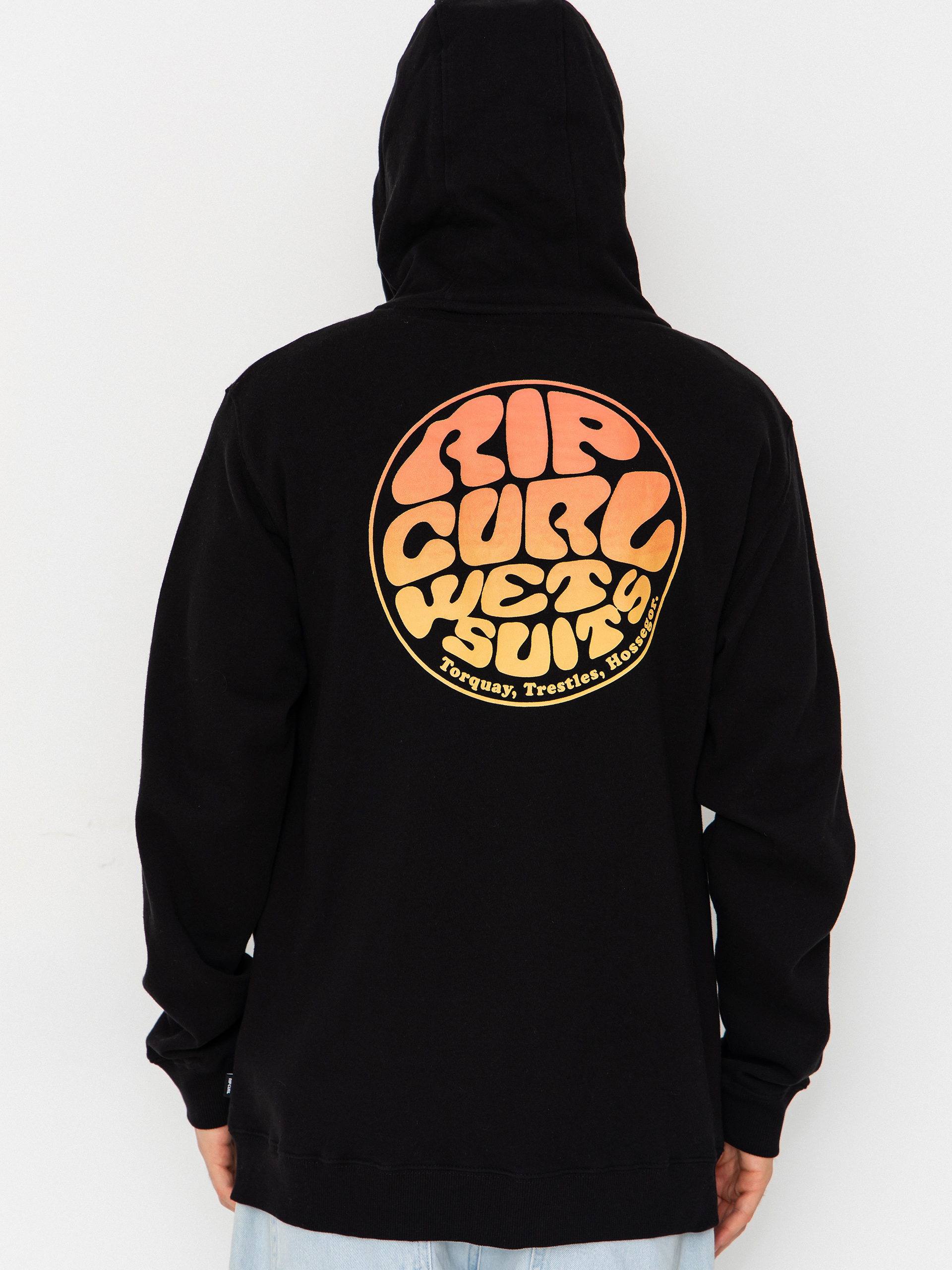 Rip Curl Wettie Passage Icon ZHD Hoodie (black/black)