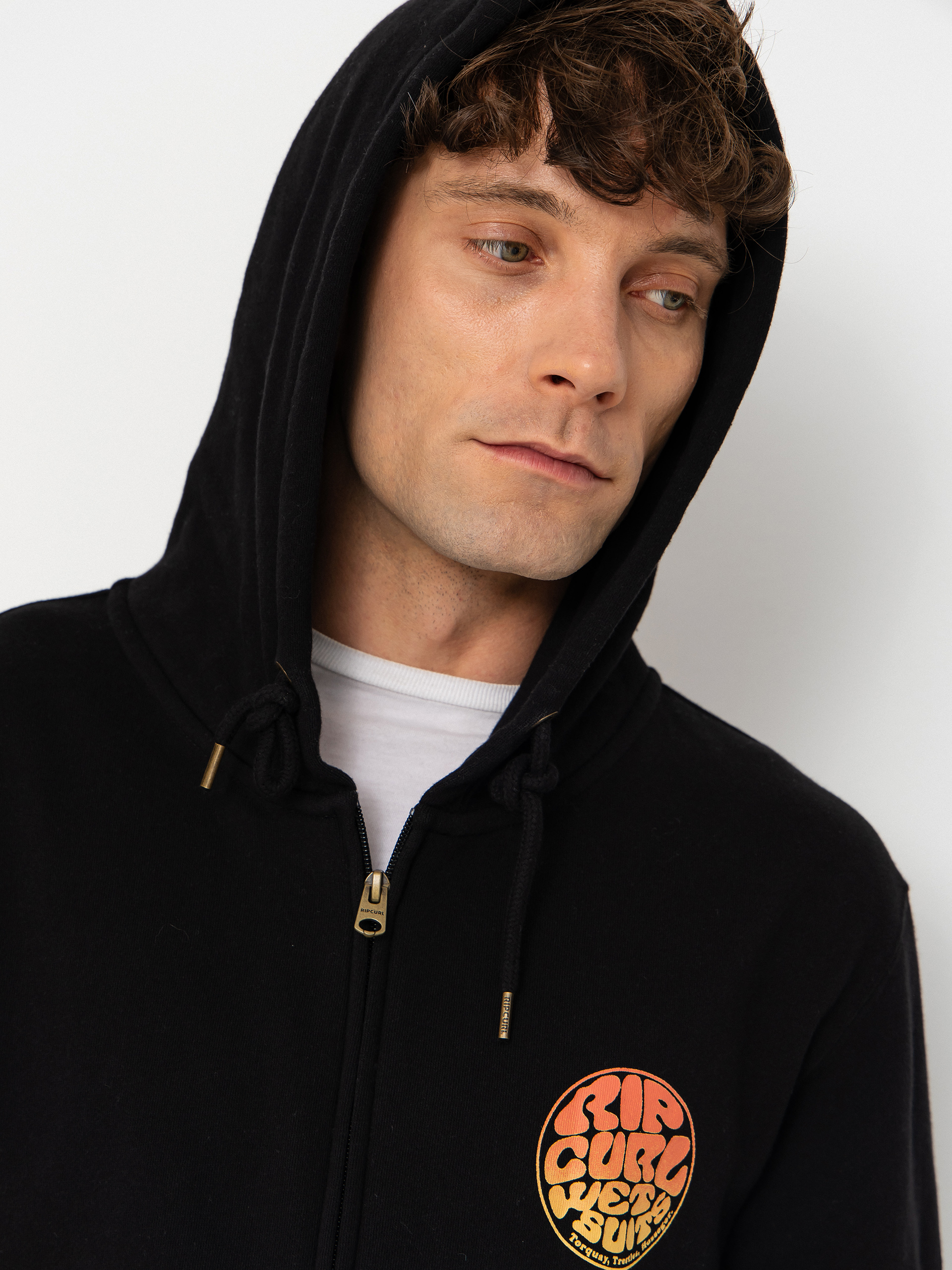 Rip Curl Wettie Passage Icon ZHD Hoodie (black/black)