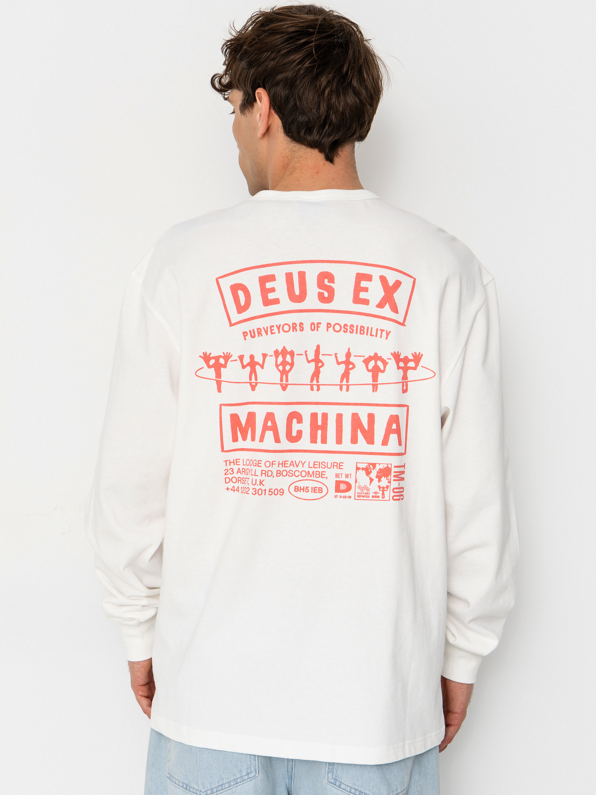 Deus Ex Machina Kumbaya Longsleeve (vintage white)