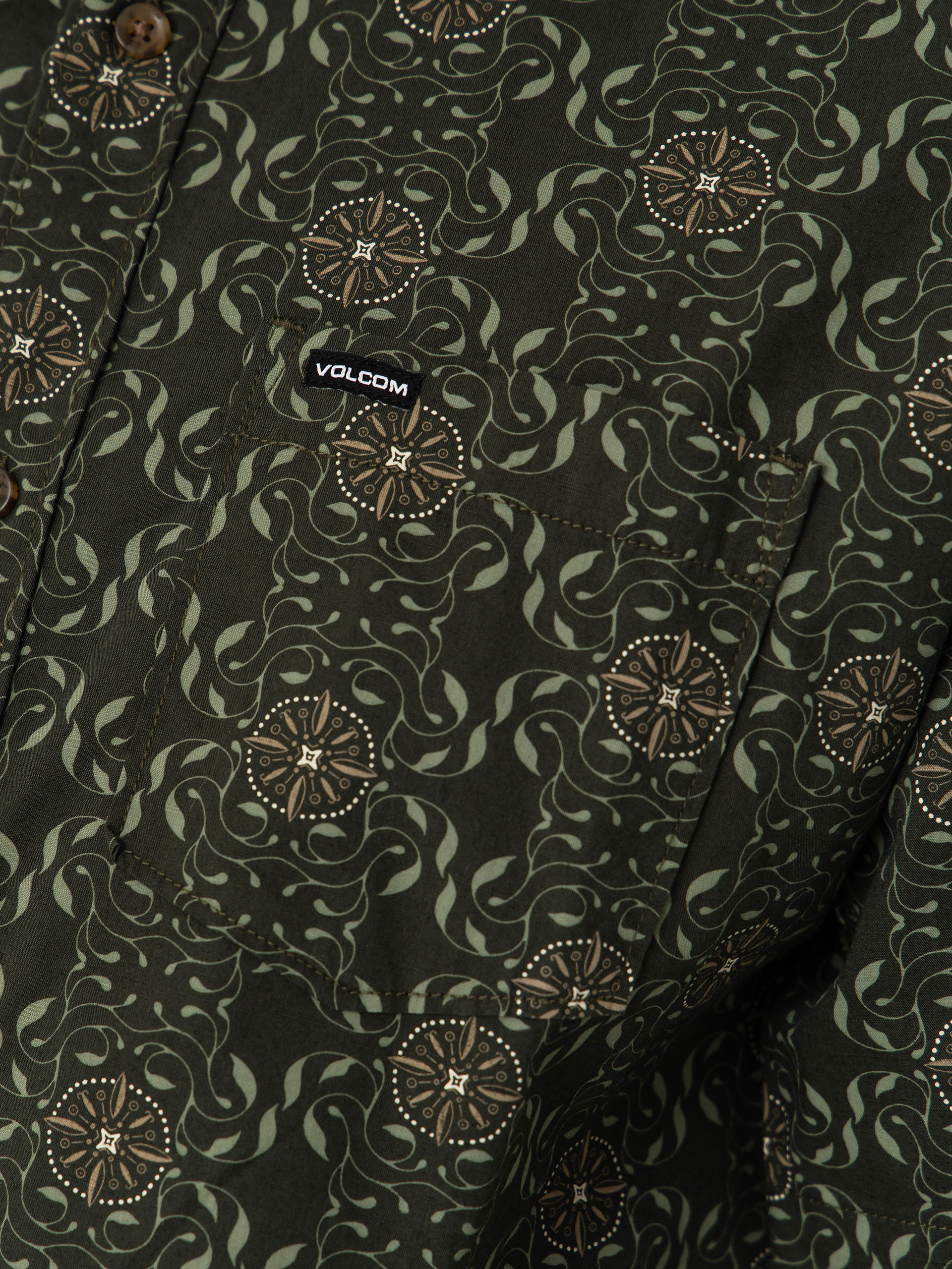 Volcom Scaler Stone Shirt (squadron green)