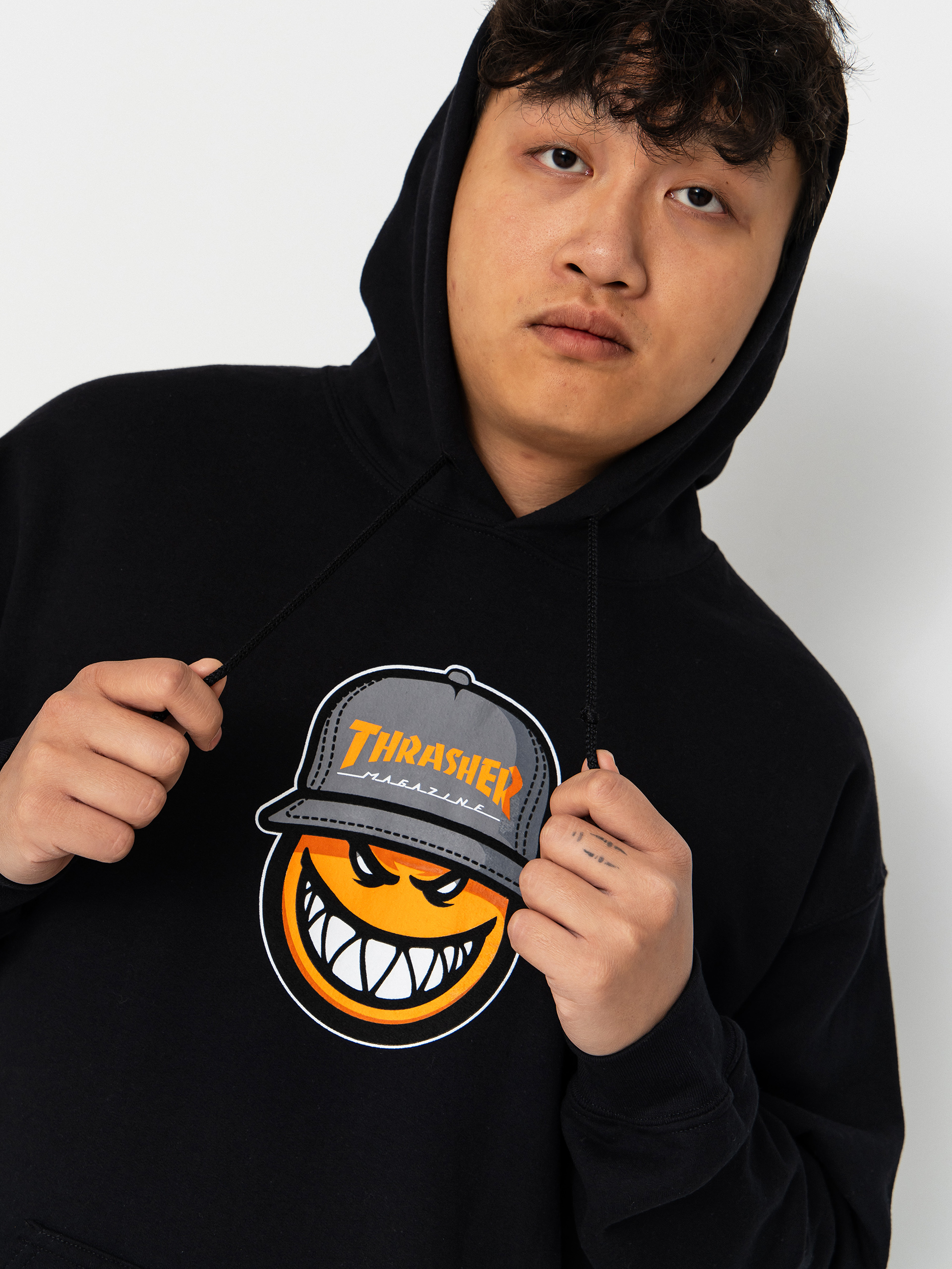 Thrasher x Spitfire Sf Loc HD Hoodie (black)