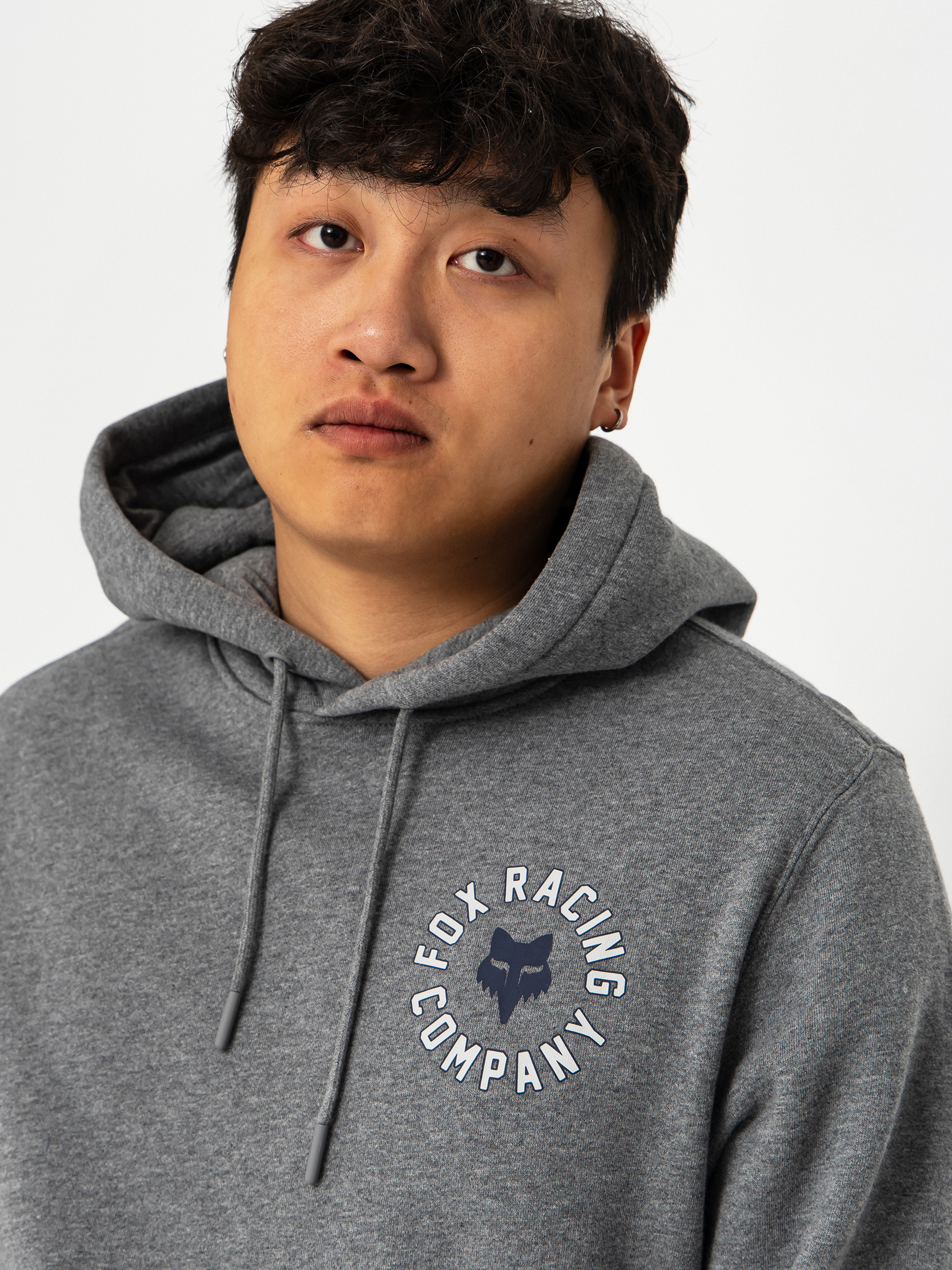 Fox Beam HD Hoodie (heather graphite)