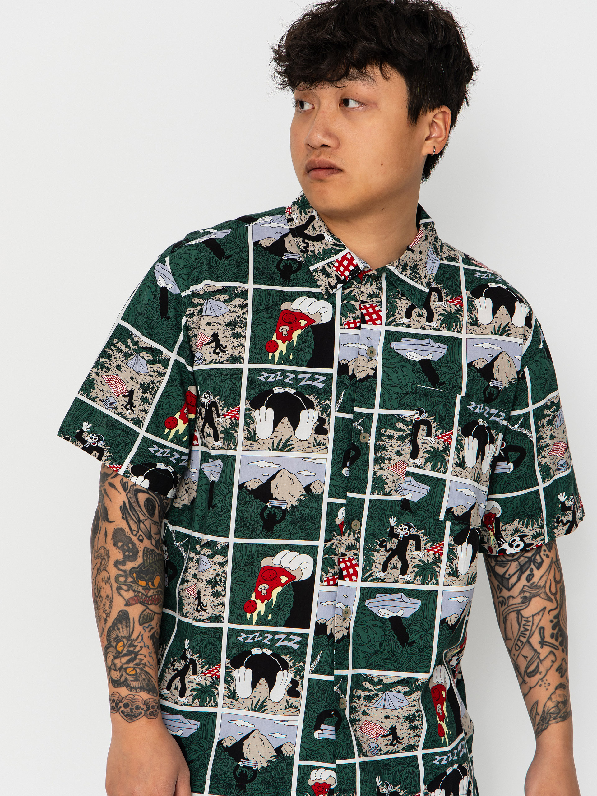 Element Regular Sb Printed Shirt (snack)