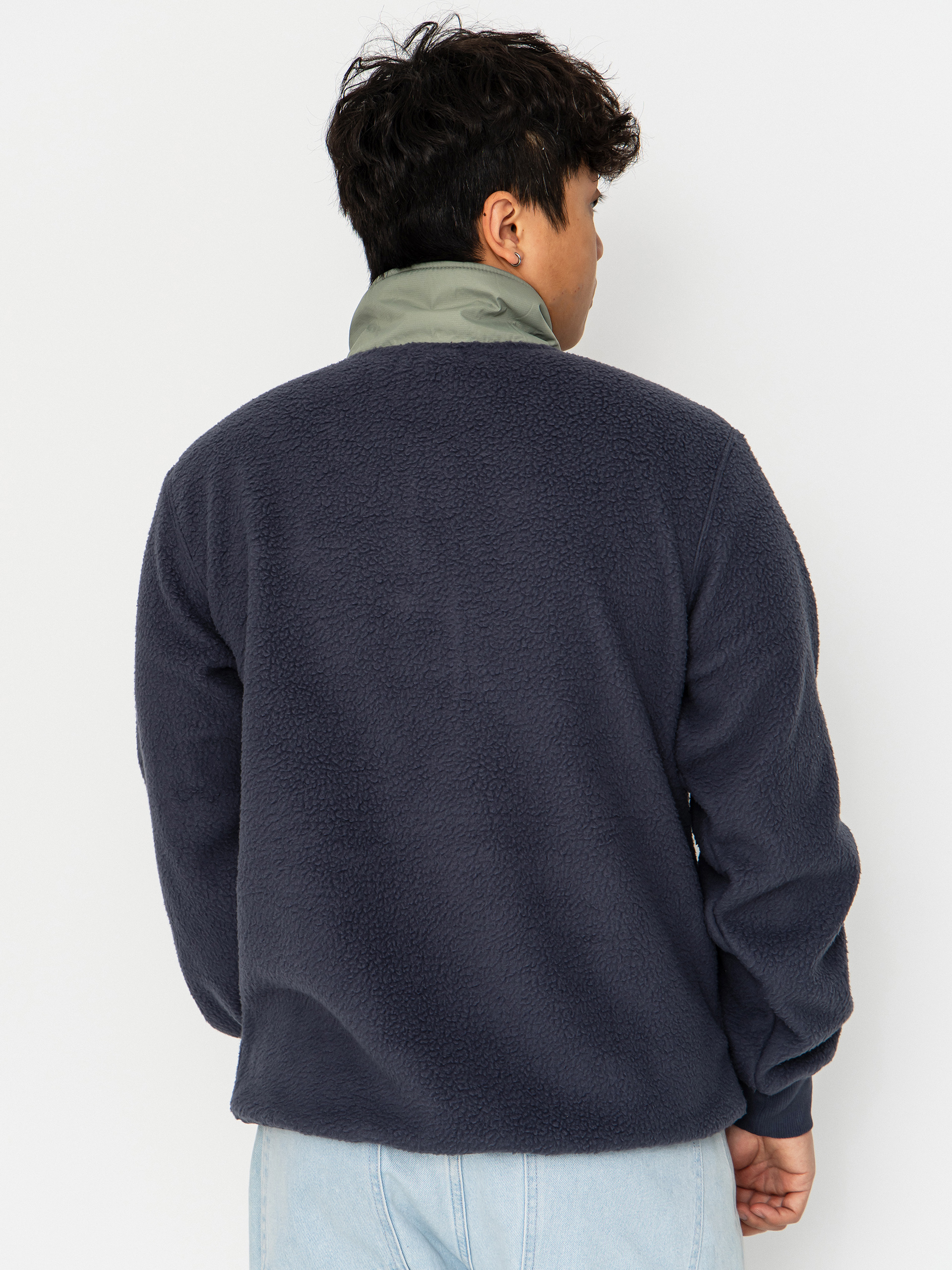 Mens Billabong Boundary Shore Fleece  (ombre blue)